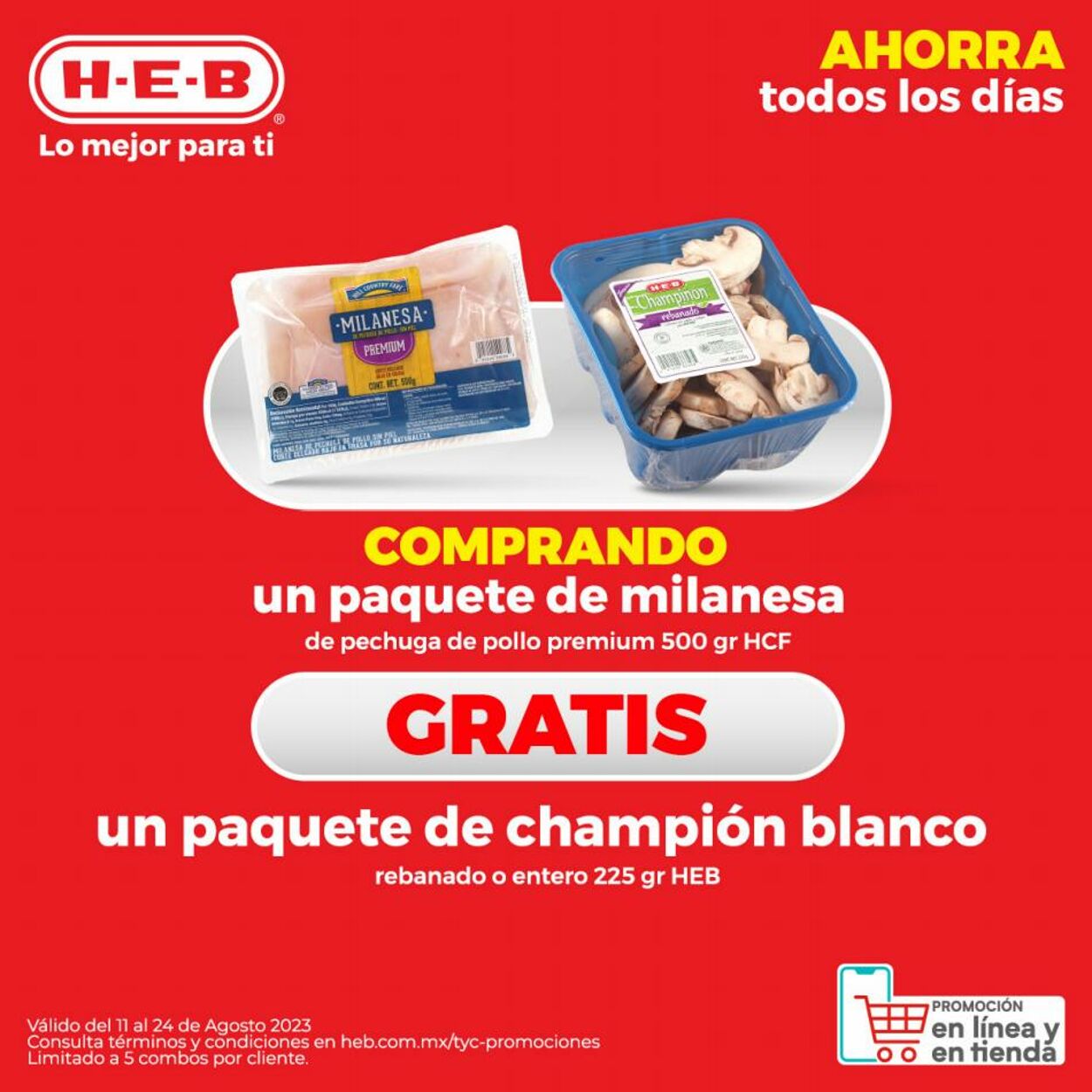 Catálogo HEB 11.08.2023 - 24.08.2023