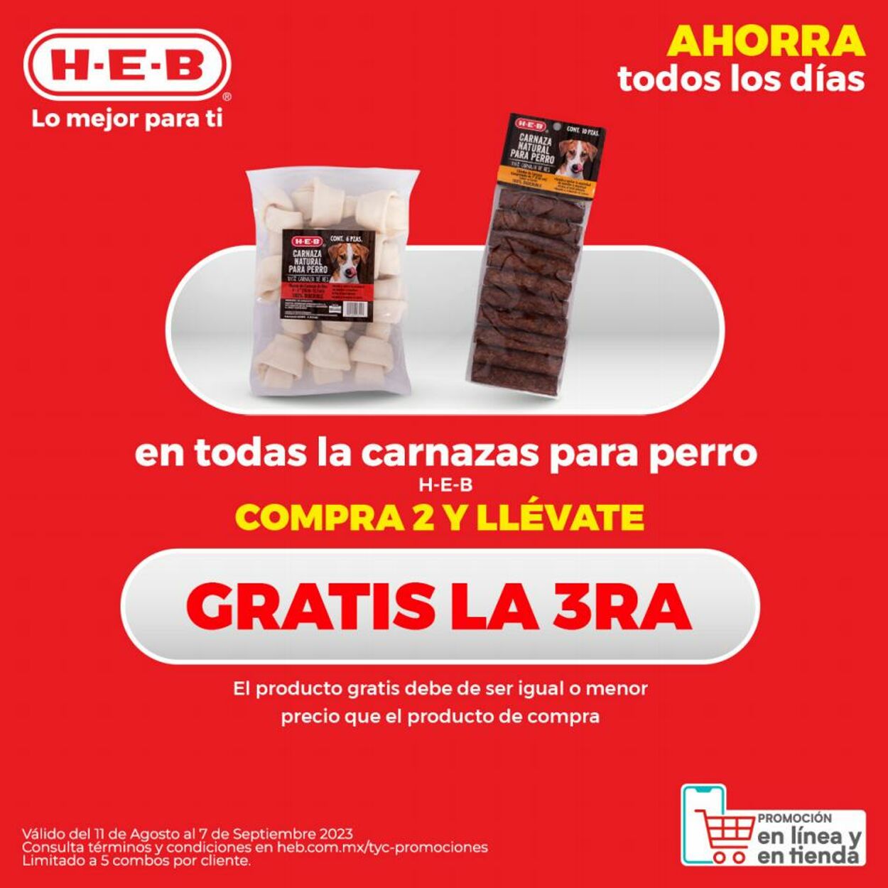 Catálogo HEB 11.08.2023 - 24.08.2023