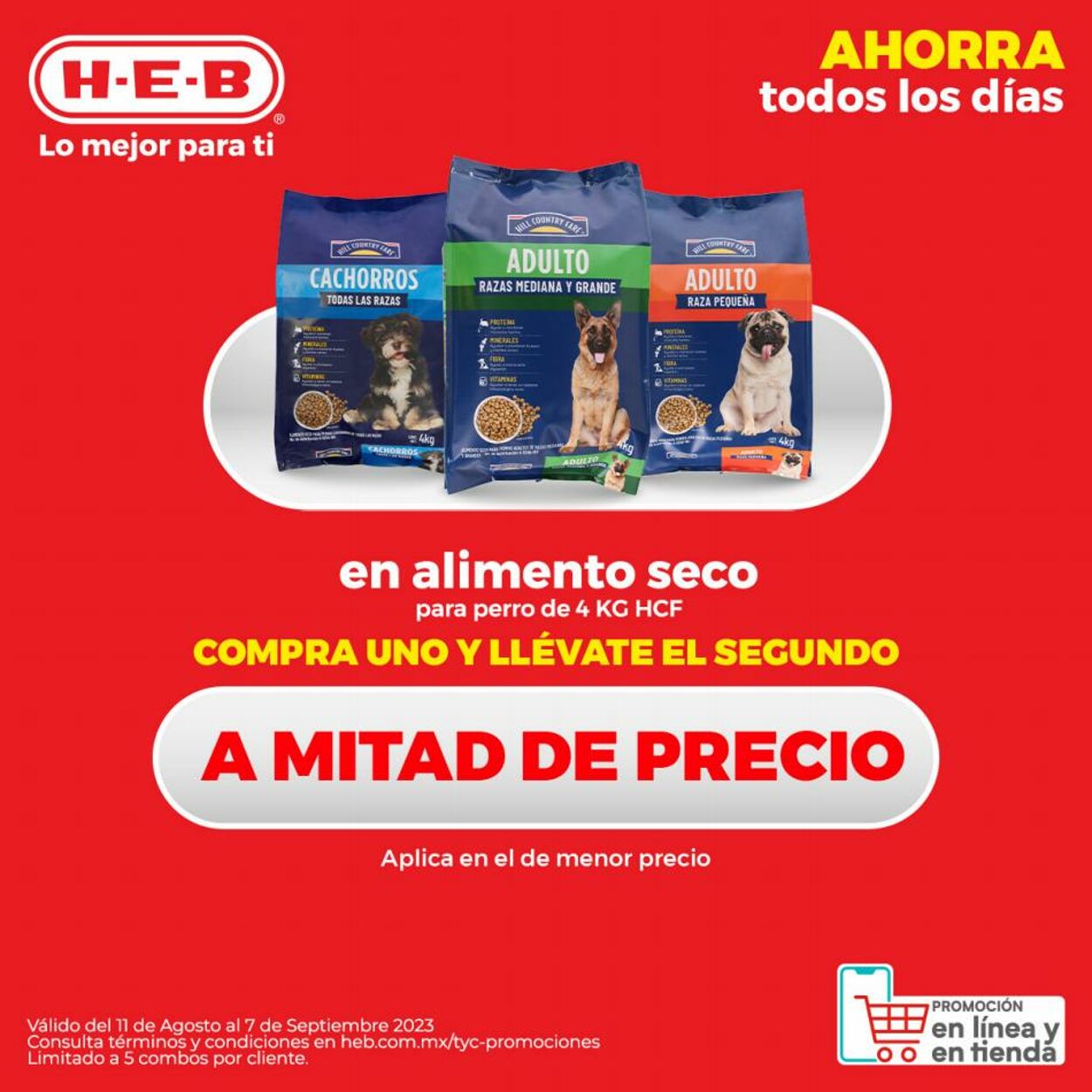 Catálogo HEB 11.08.2023 - 24.08.2023