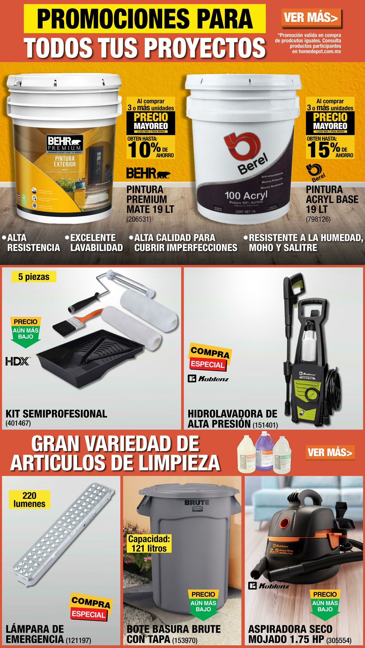 Catálogo Home Depot 11.08.2022 - 07.09.2022