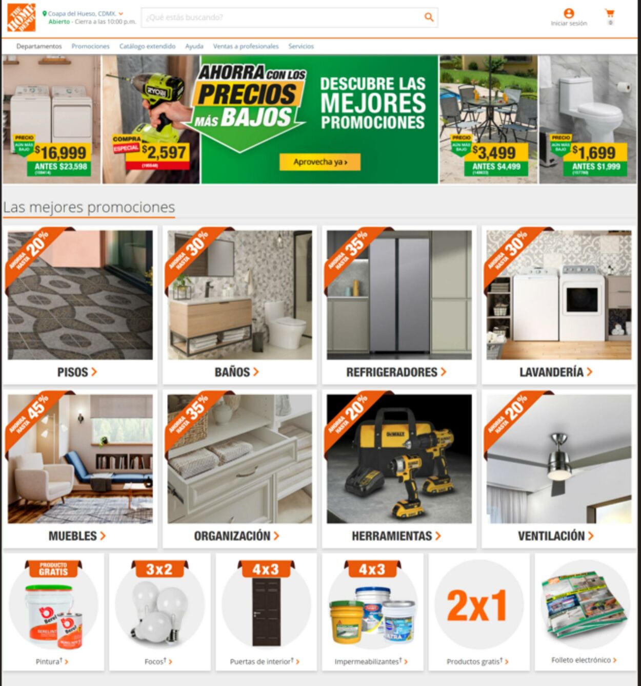 Catálogo Home Depot 22.07.2024 - 31.07.2024