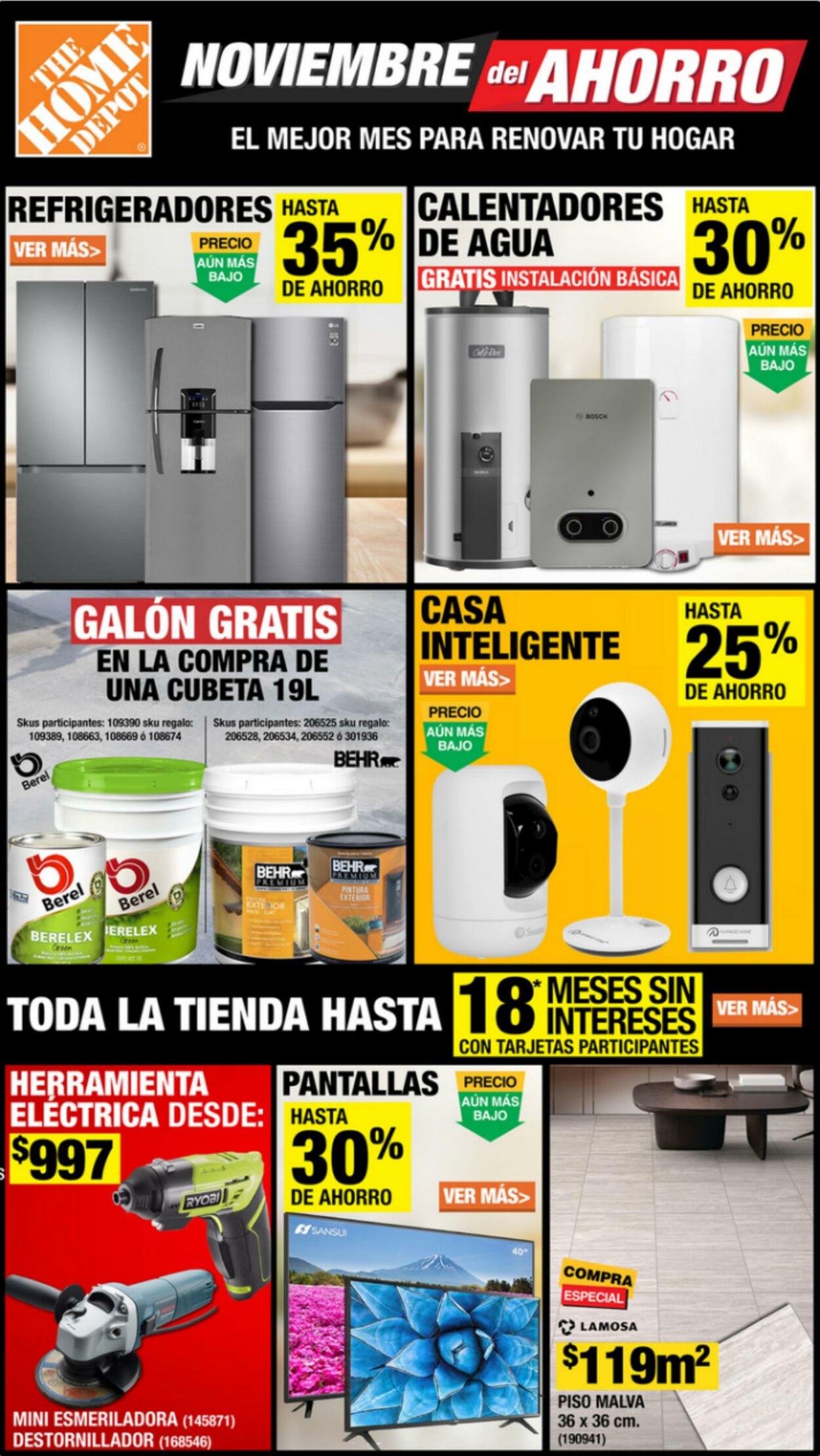 Catálogo Home Depot 03.11.2022 - 30.11.2022