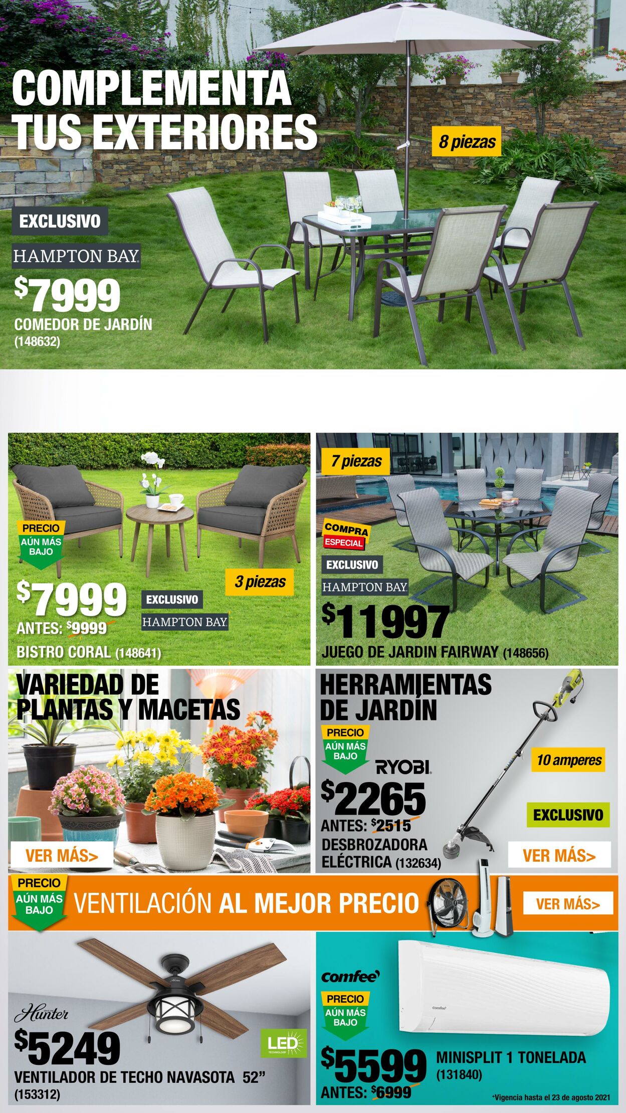 Catálogo Home Depot 12.08.2021 - 08.09.2021