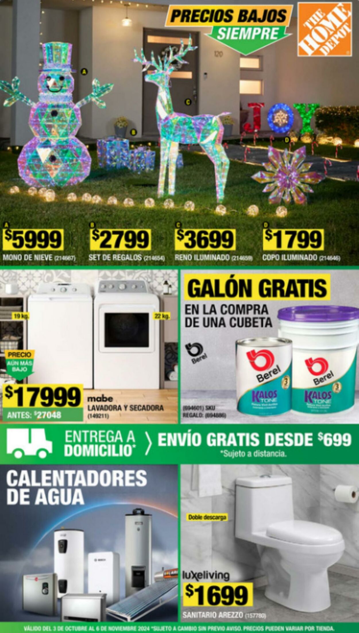 Home Depot Catálogos promocionales