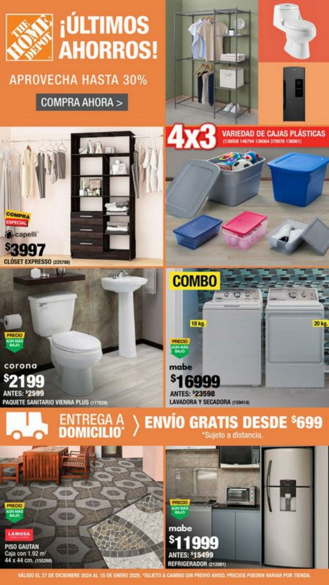 Catálogo Home Depot 02.01.2025 - 31.01.2025