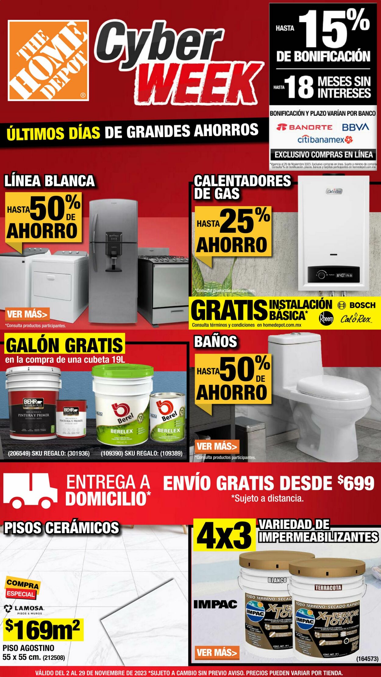 Catálogo Home Depot 22.11.2023 - 28.11.2023