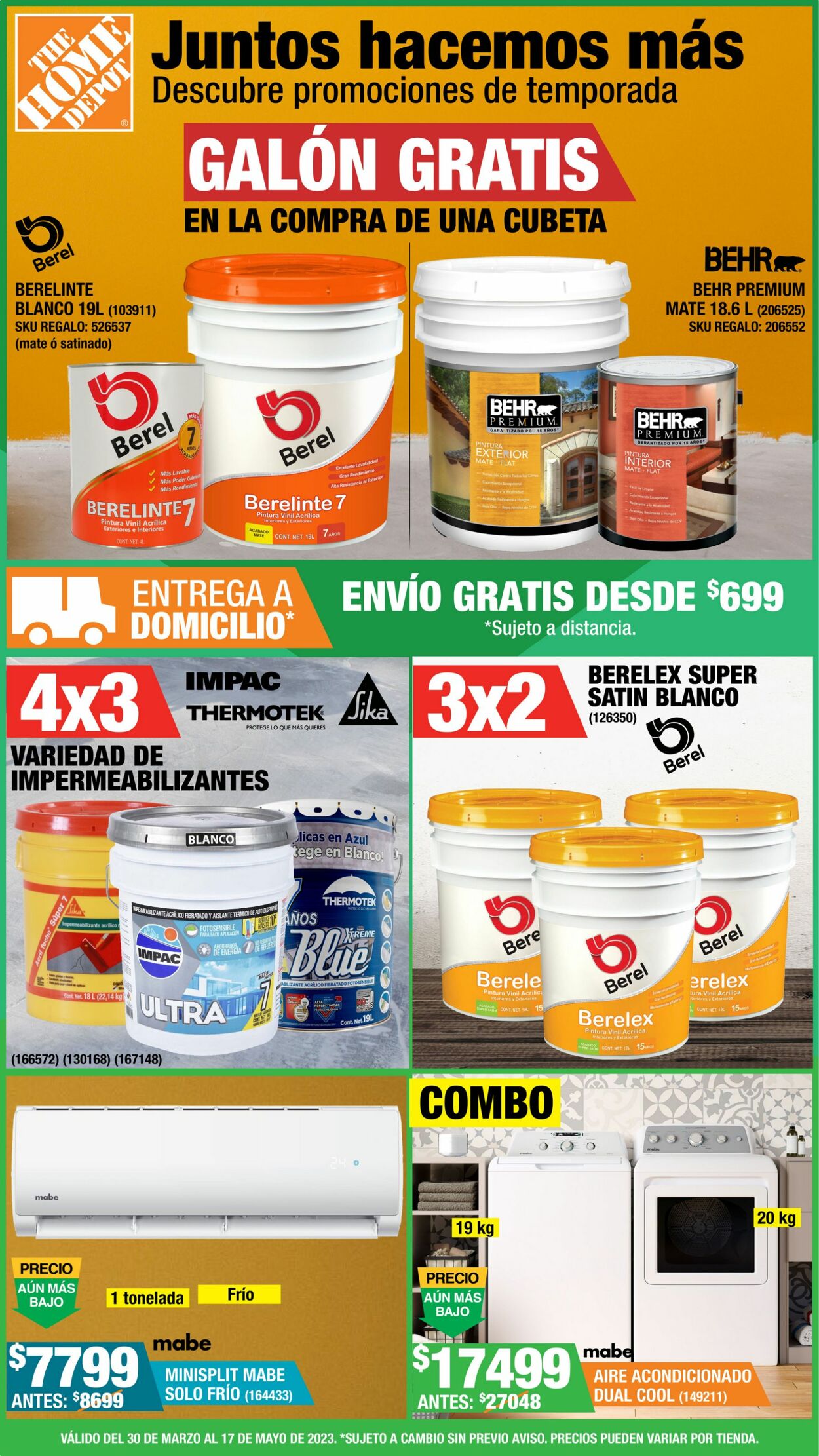 Catálogo Home Depot 30.03.2023 - 17.05.2023