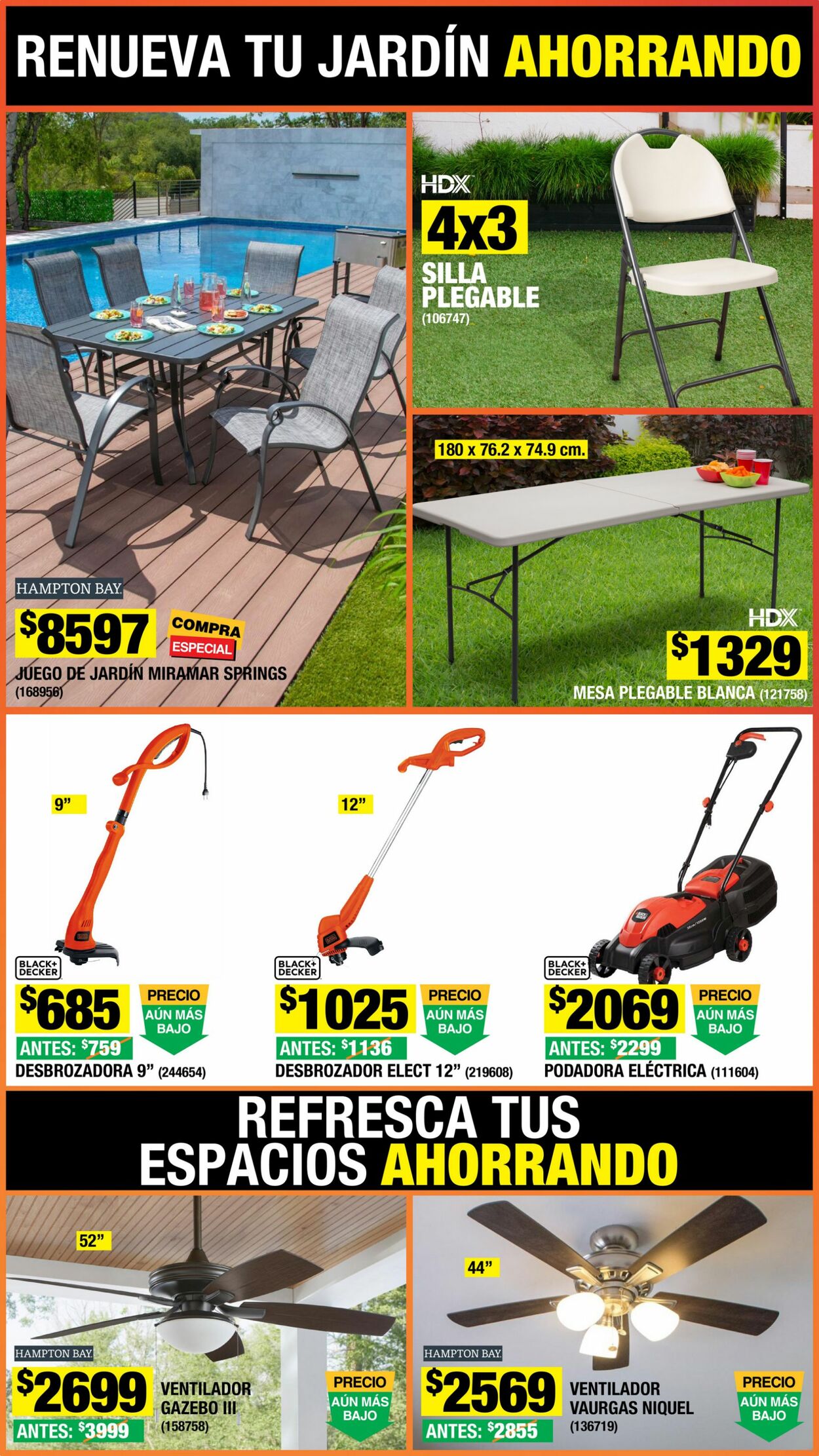 Catálogo Home Depot 10.08.2023 - 06.09.2023