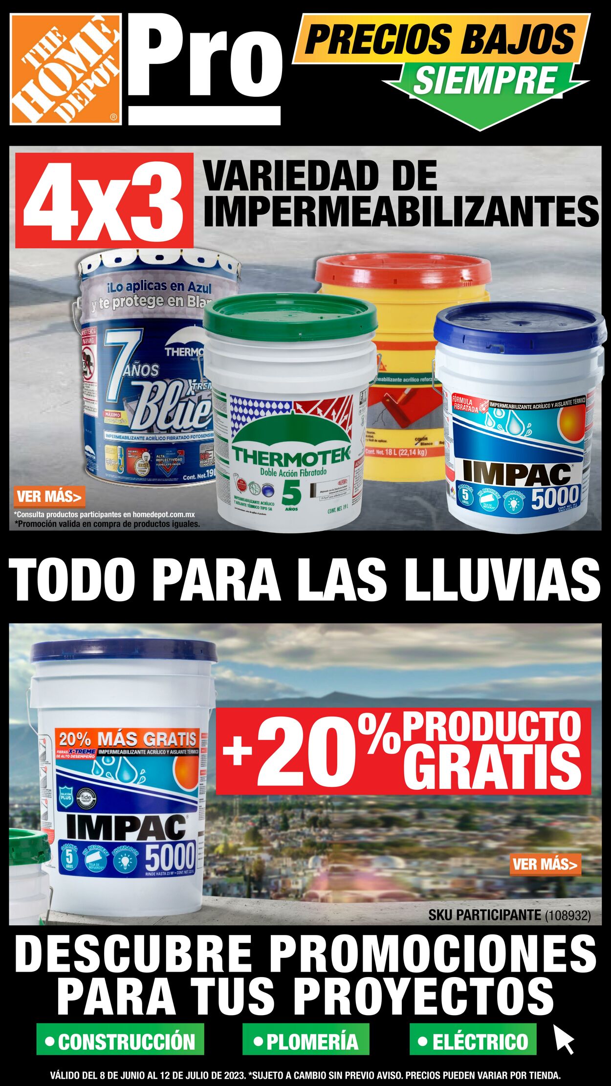 Catálogo Home Depot 08.06.2023 - 12.06.2023