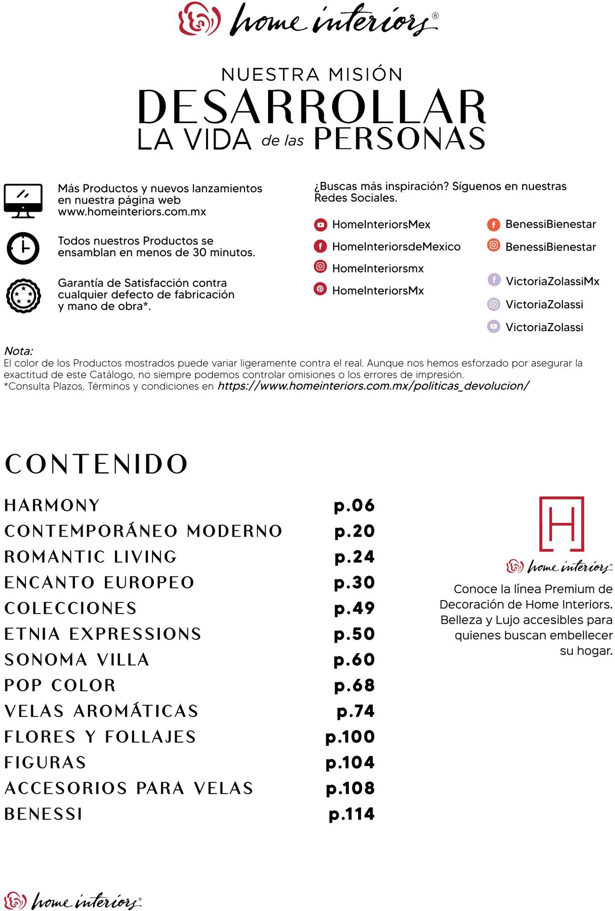 Catálogo Home Interiors 01.01.2022 - 31.01.2022