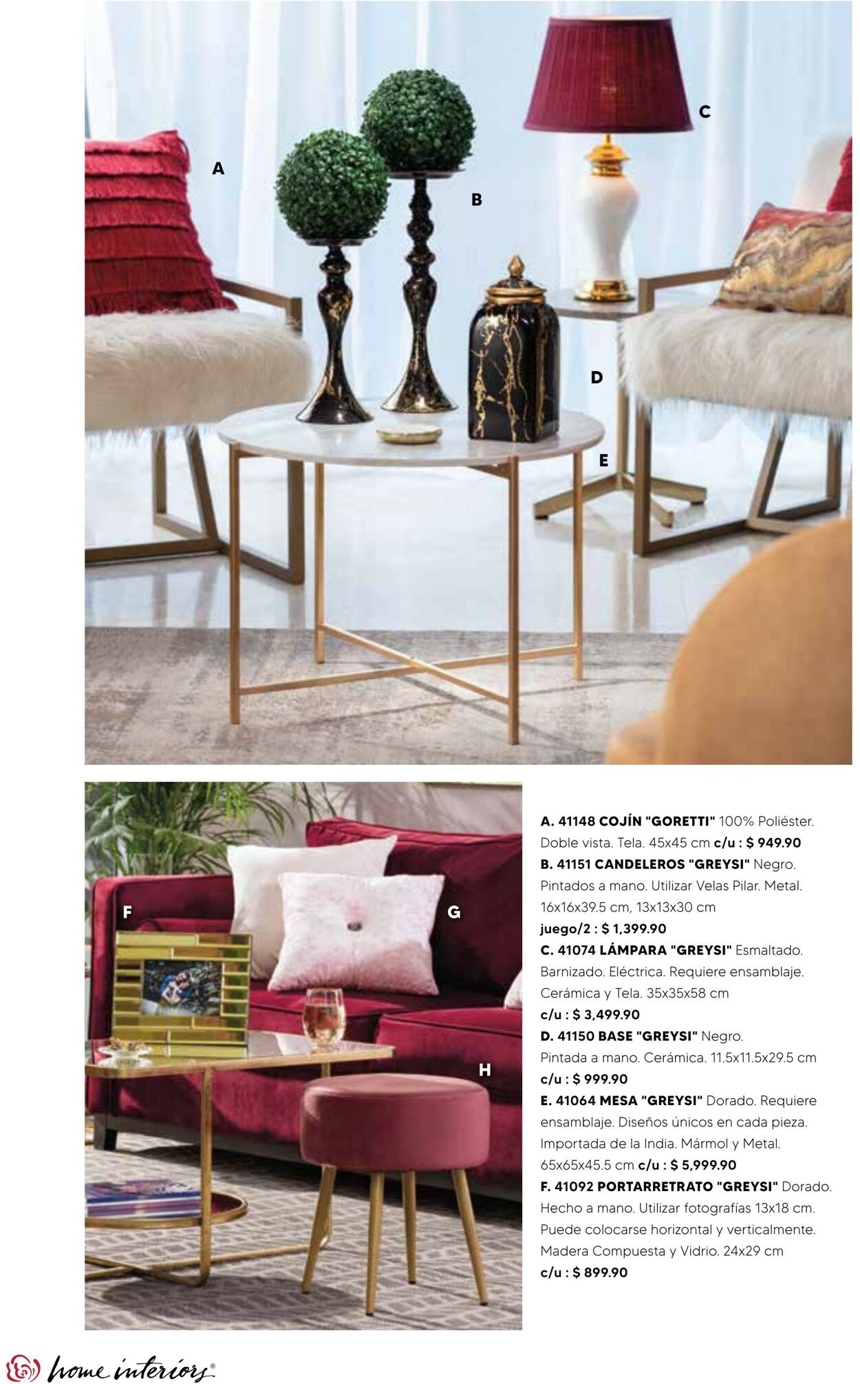 Catálogo Home Interiors 01.01.2022 - 31.01.2022