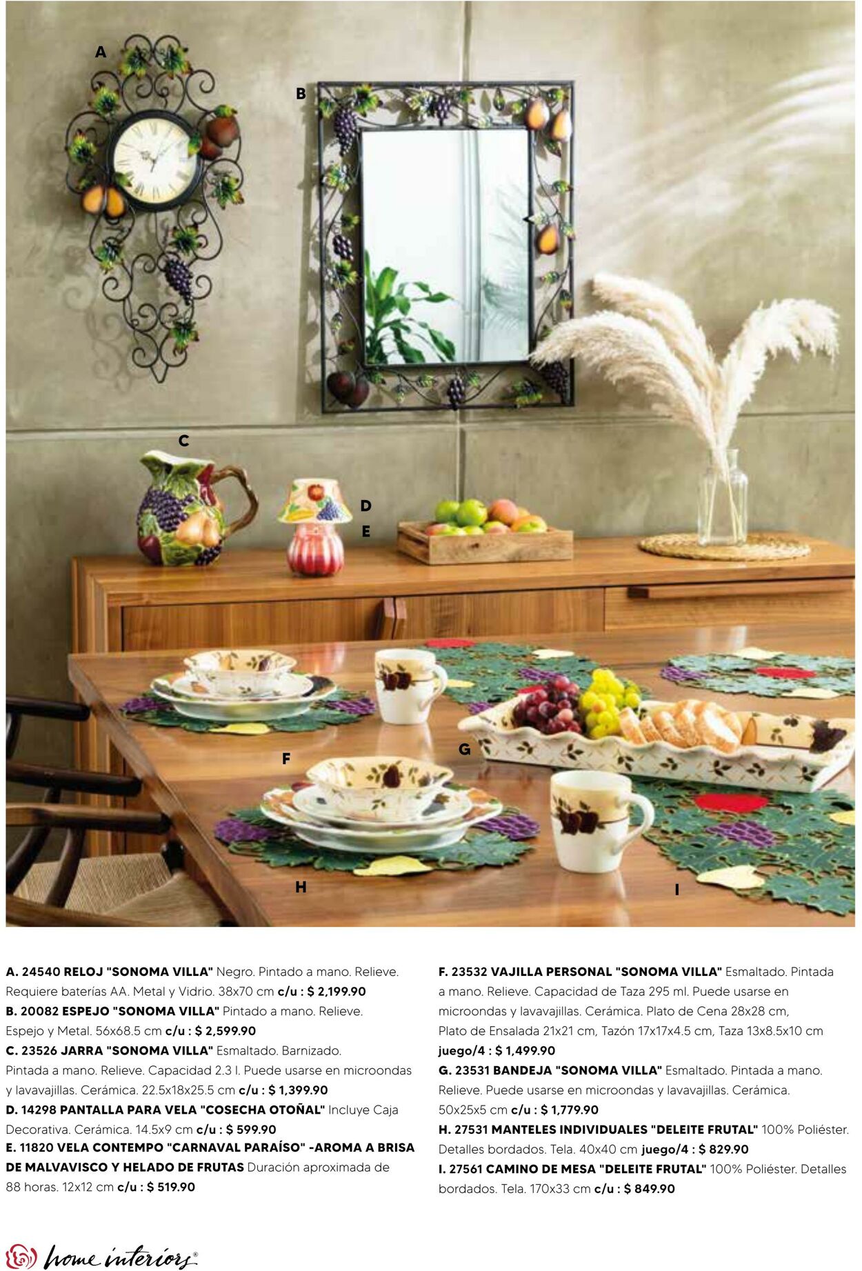 Catálogo Home Interiors 01.01.2022 - 31.01.2022