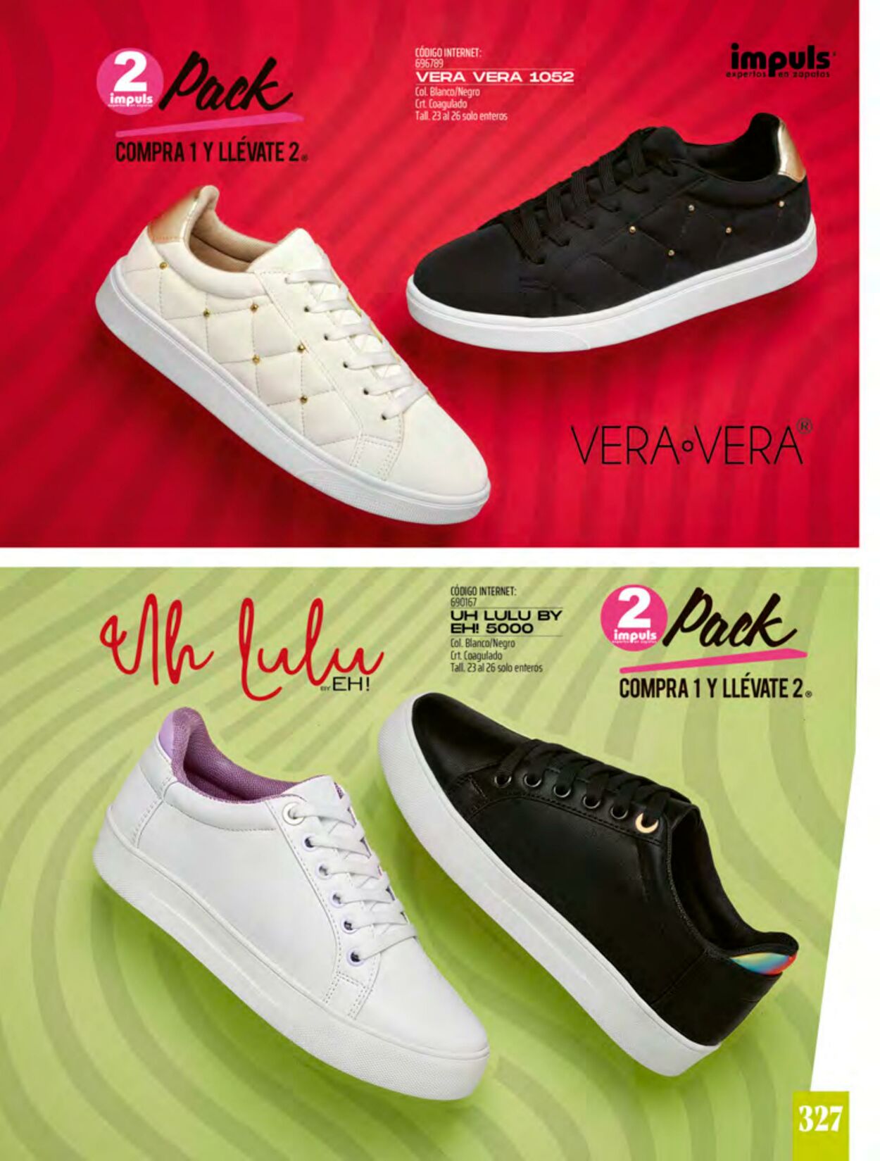 Catalogo impuls tenis hot sale