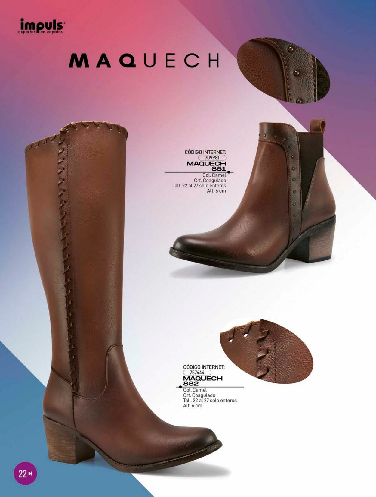 Catalogo impuls botas 2019 hot sale