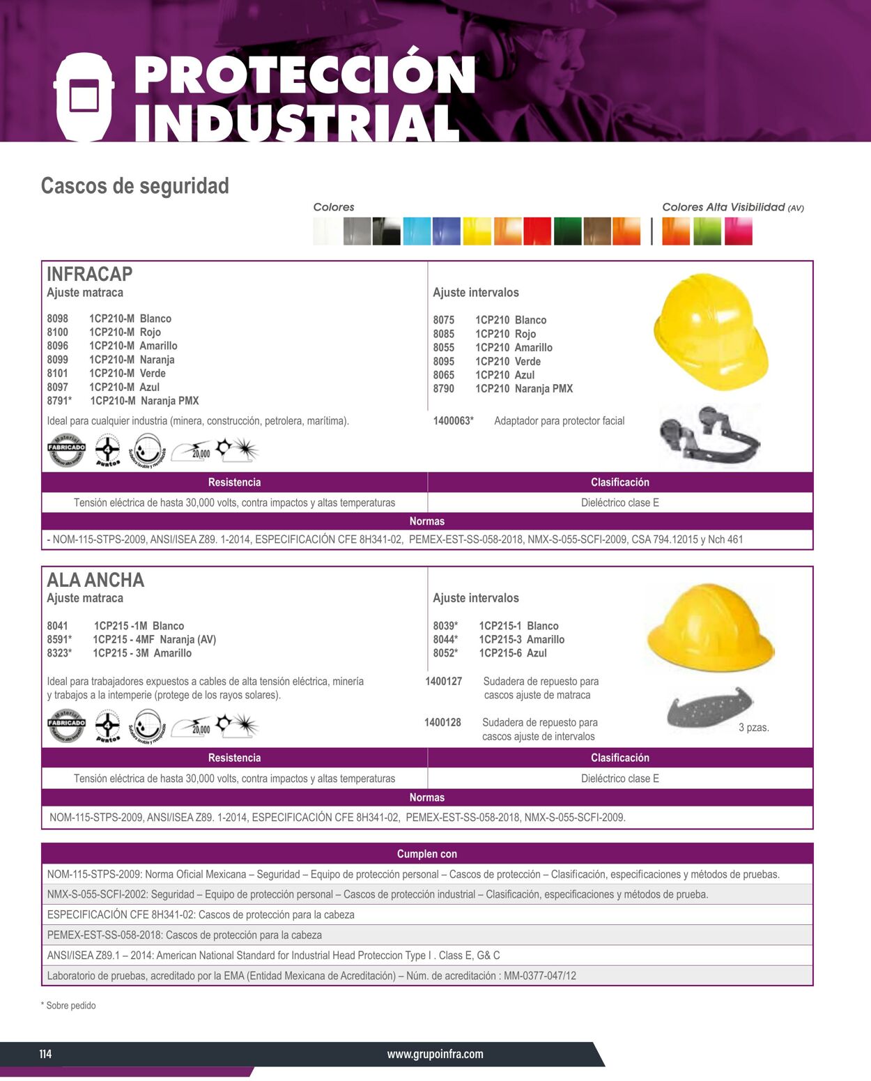 Catálogo Infra 07.01.2025 - 21.01.2025