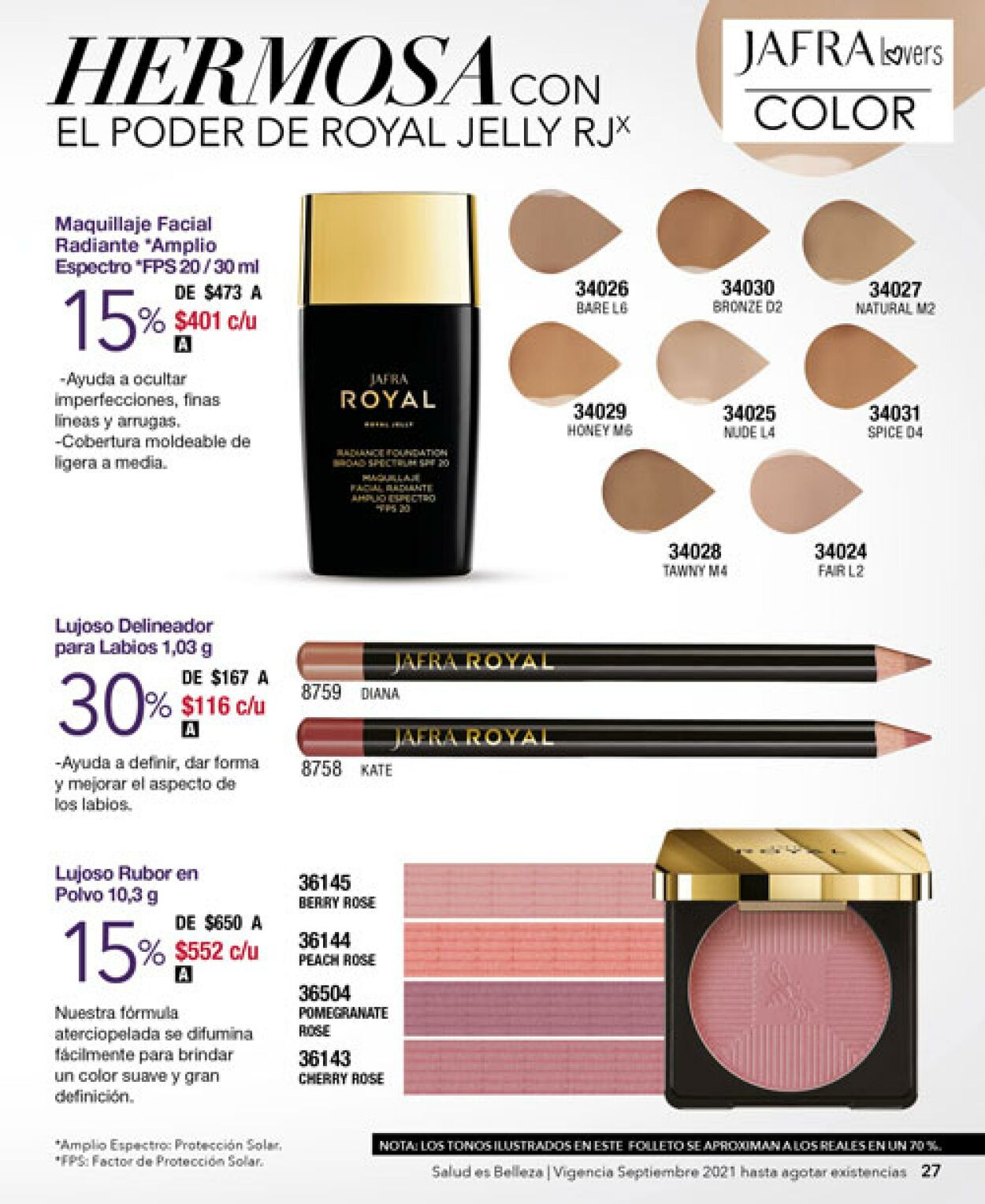 Catálogo Jafra 01.09.2021 - 30.09.2021