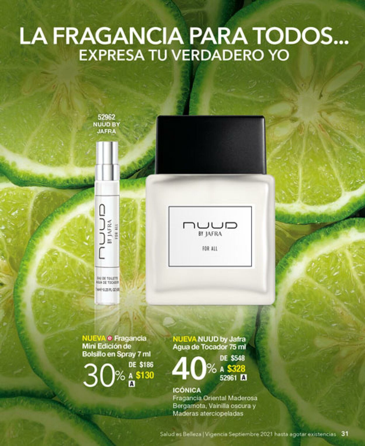 Catálogo Jafra 01.09.2021 - 30.09.2021