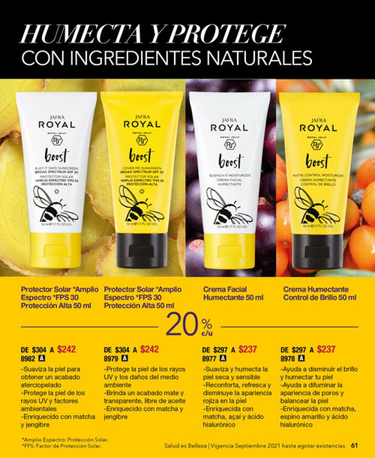 Catálogo Jafra 01.09.2021 - 30.09.2021