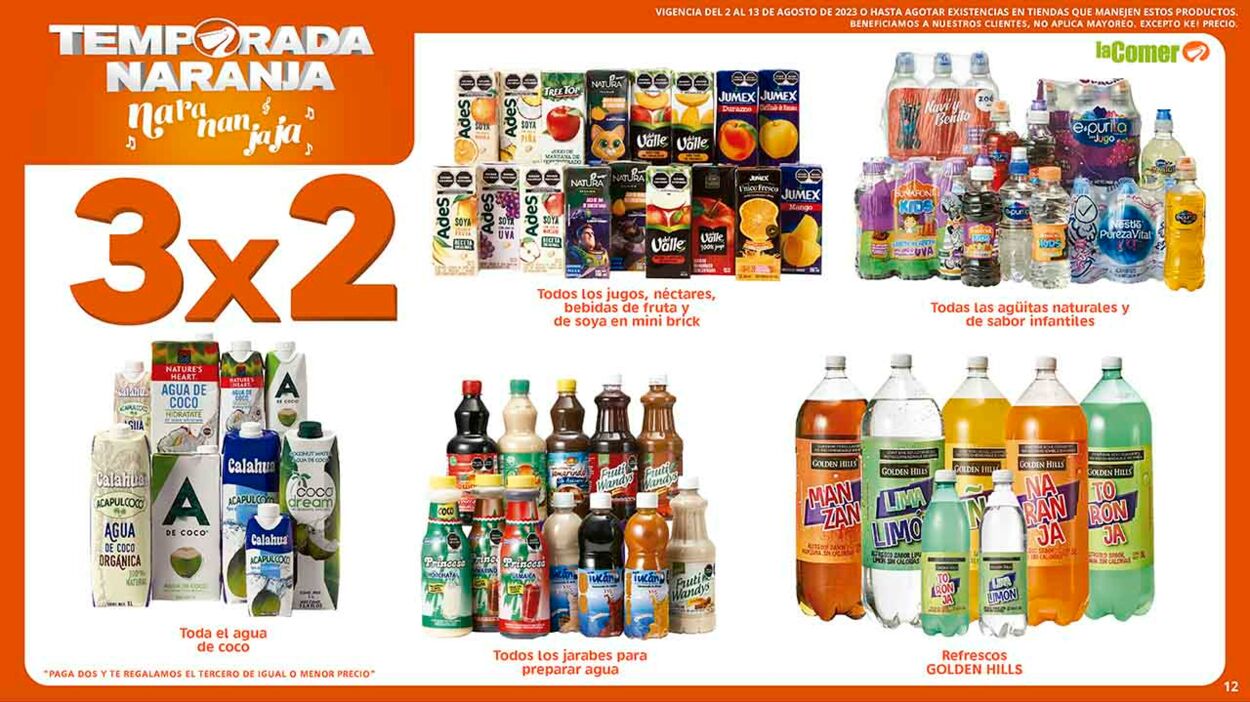 Catálogo La Comer 02.08.2023 - 13.08.2023