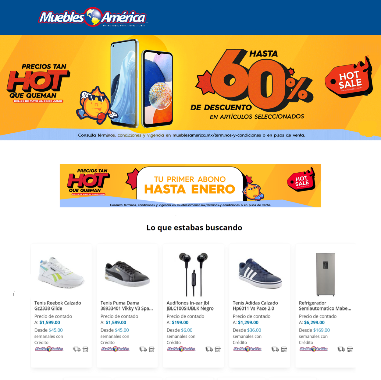 Muebles America Catálogos promocionales