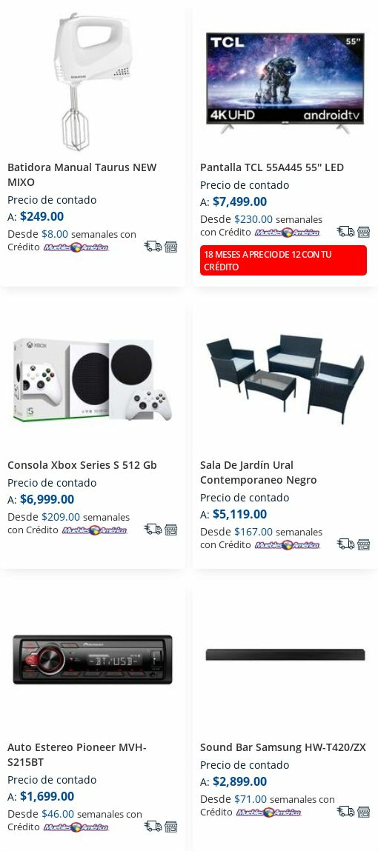 Catálogo Muebles America 29.01.2024 - 04.02.2024