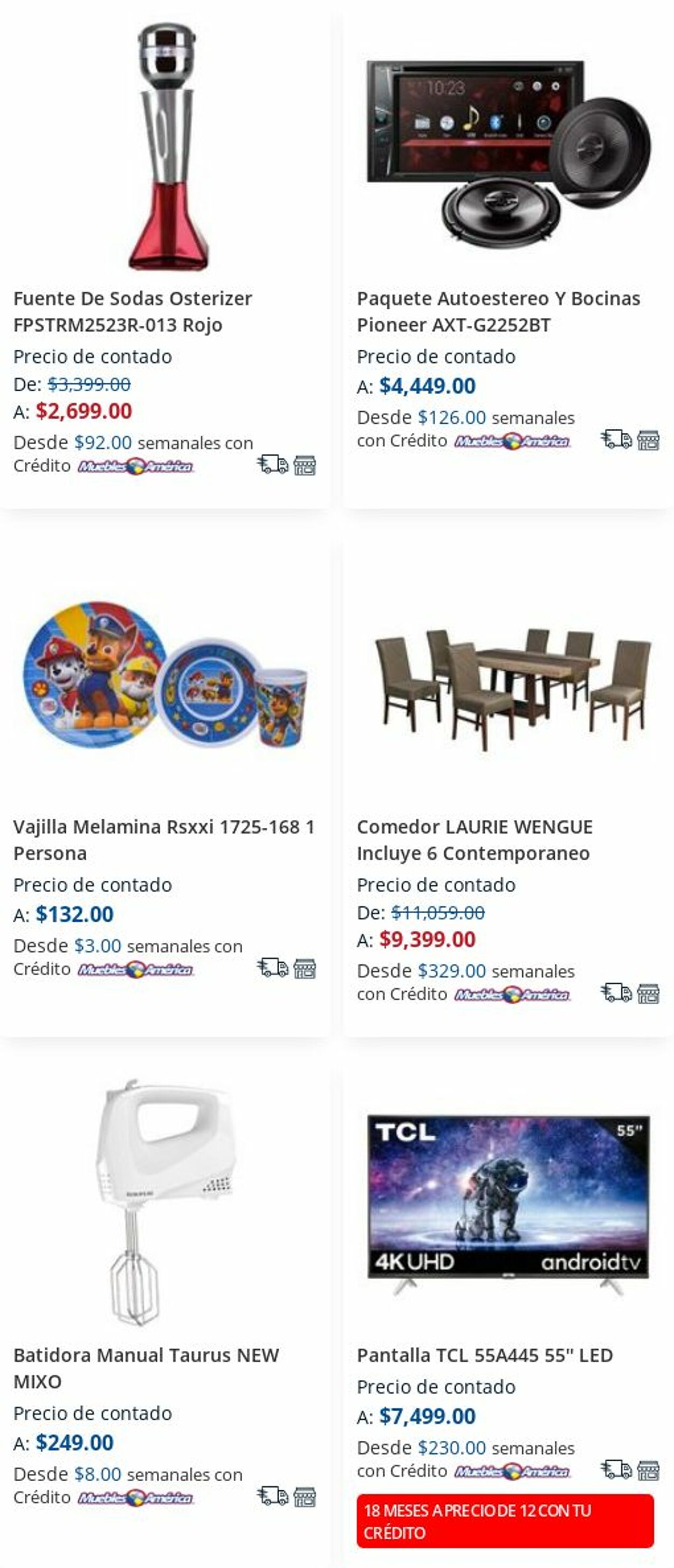 Catálogo Muebles America 15.01.2024 - 21.01.2024