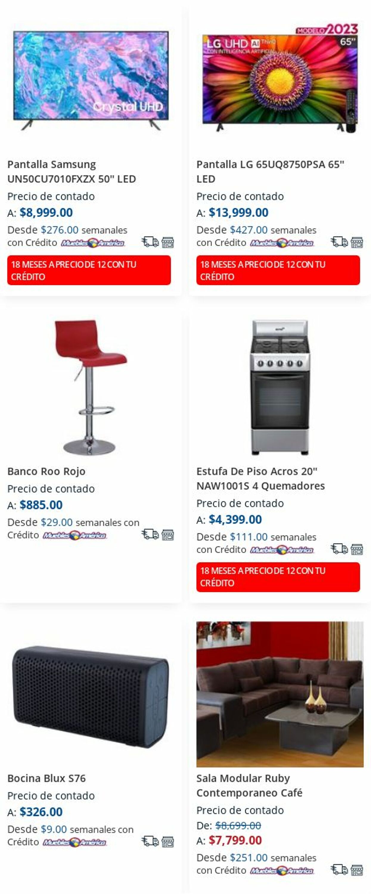 Catálogo Muebles America 15.01.2024 - 21.01.2024