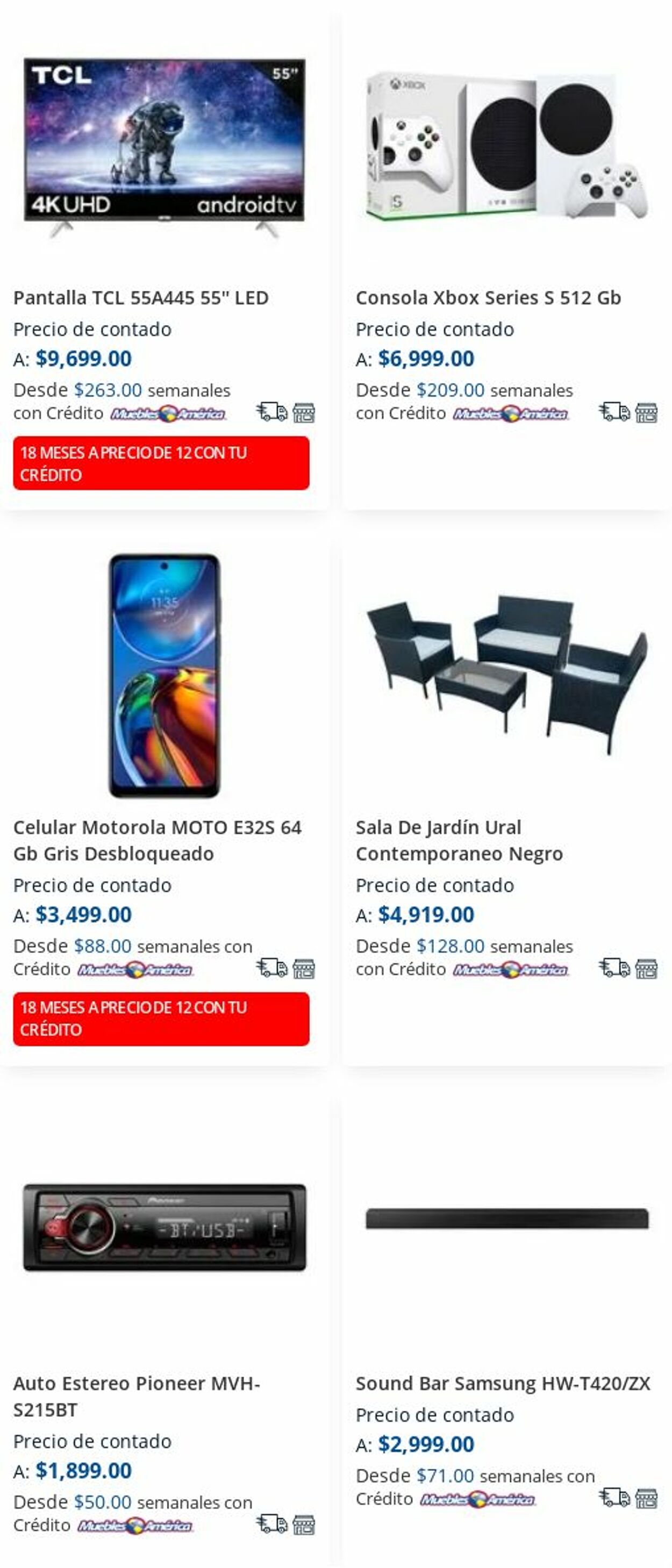 Catálogo Muebles America 25.03.2024 - 31.03.2024