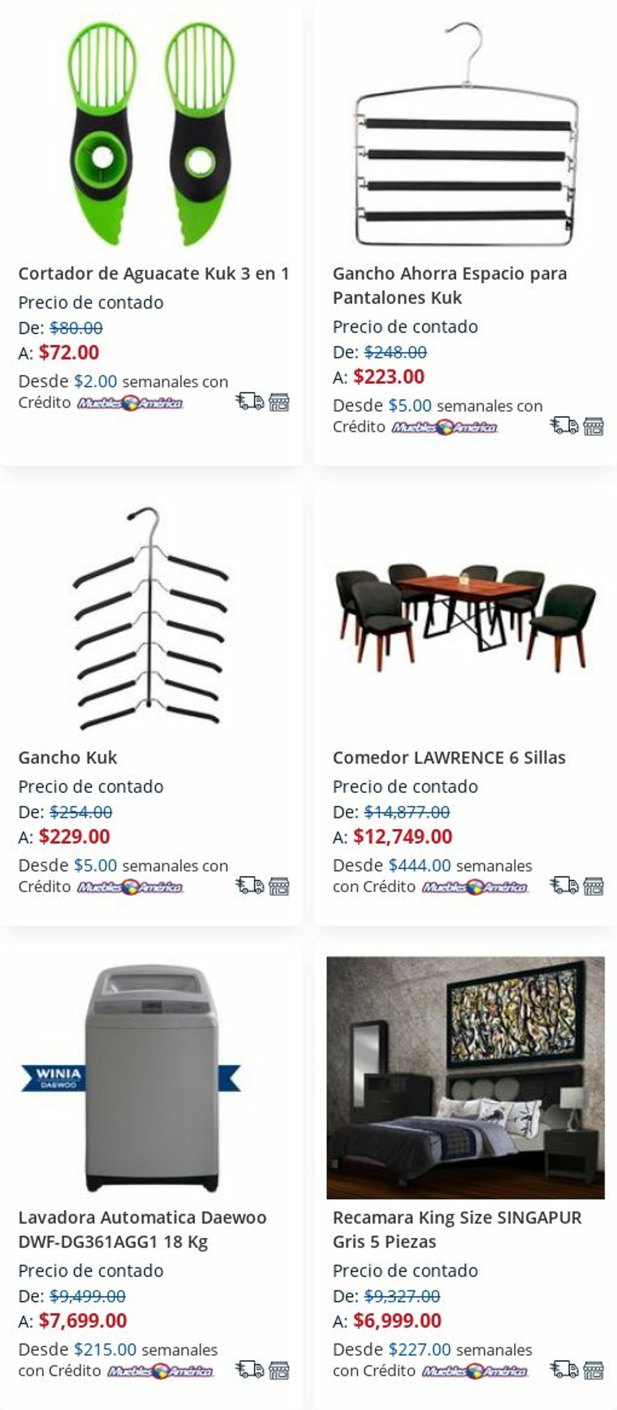 Catálogo Muebles America 02.08.2022 - 08.08.2022