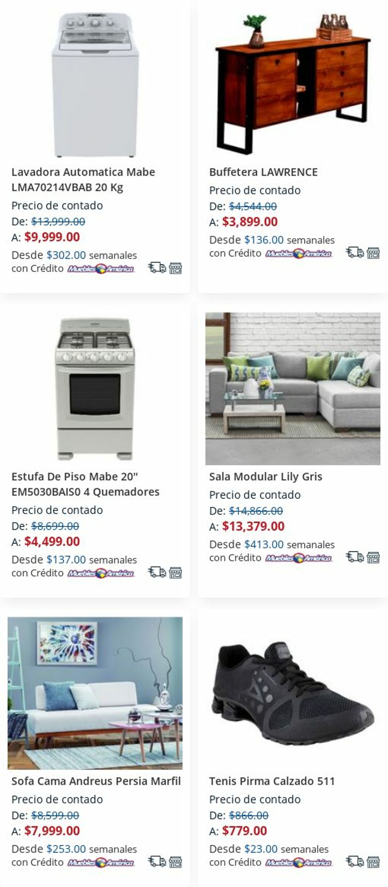 Catálogo Muebles America 02.08.2022 - 08.08.2022