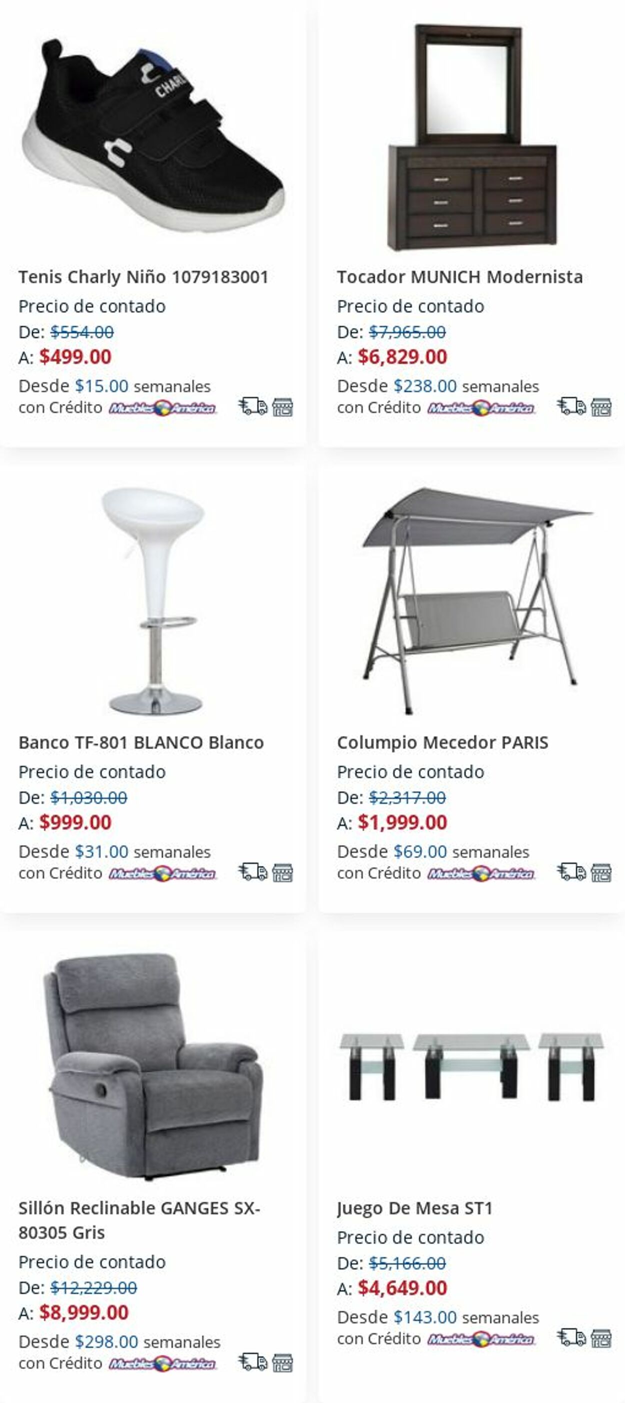 Catálogo Muebles America 02.08.2022 - 08.08.2022