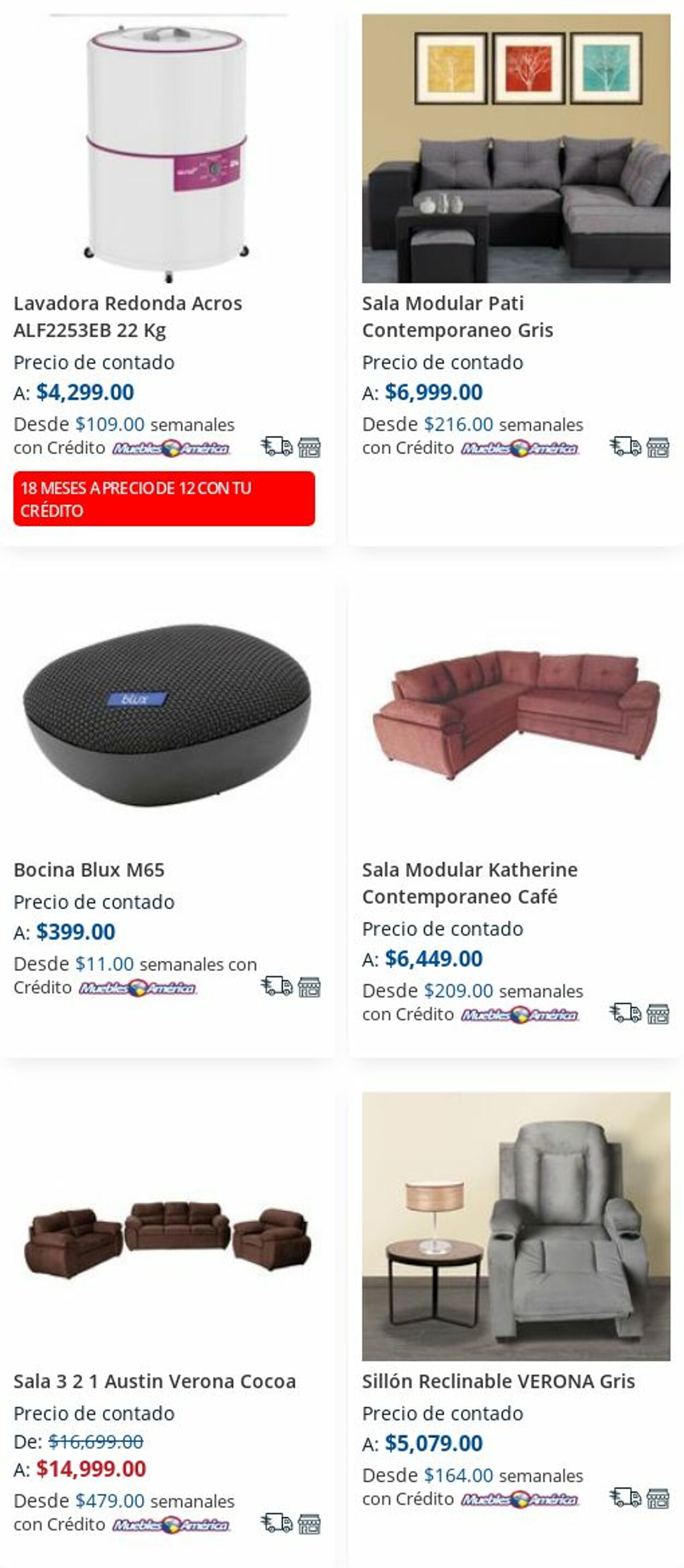 Catálogo Muebles America 22.01.2024 - 28.01.2024