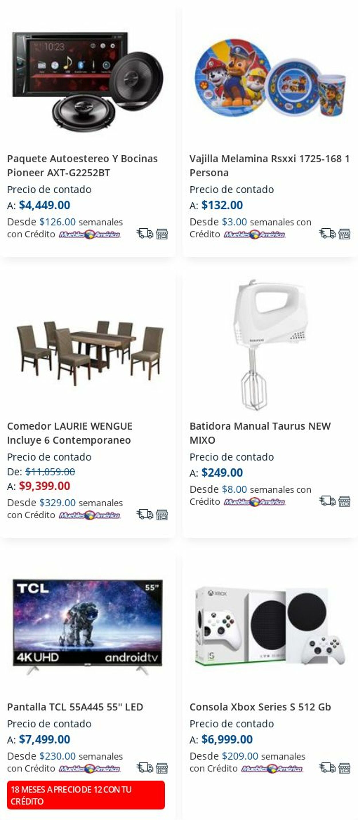 Catálogo Muebles America 22.01.2024 - 28.01.2024