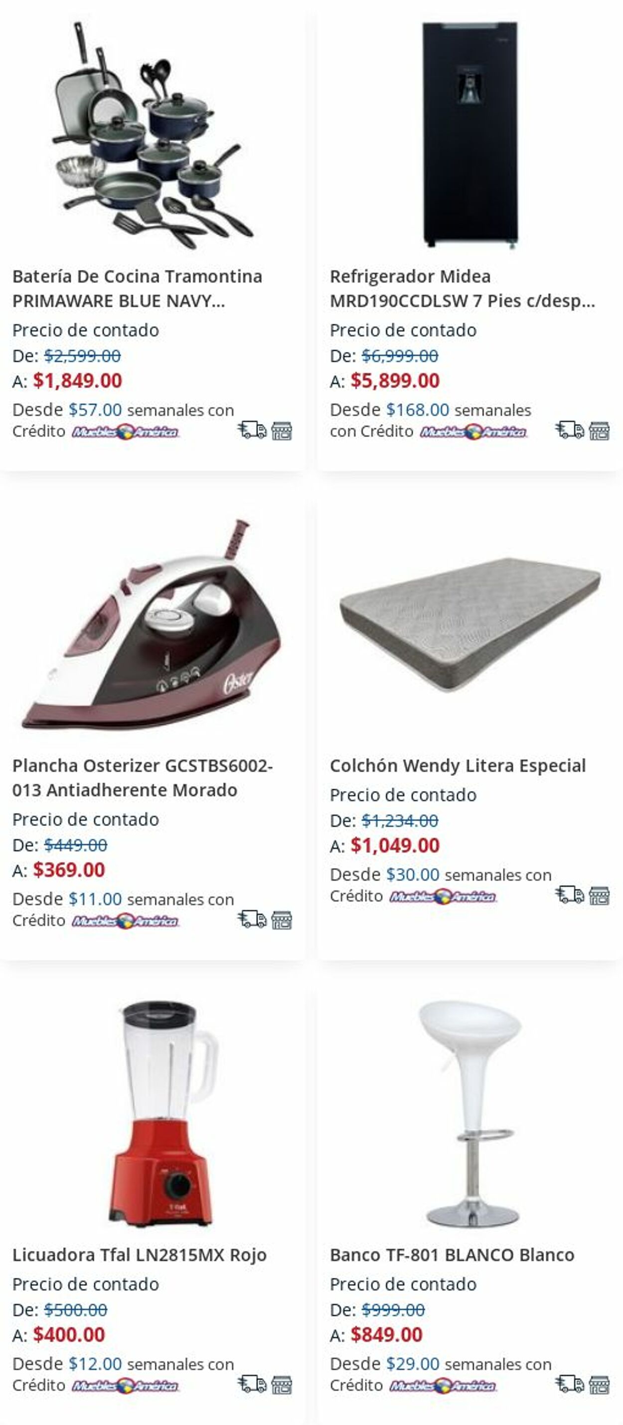 Catálogo Muebles America 25.09.2023 - 01.10.2023