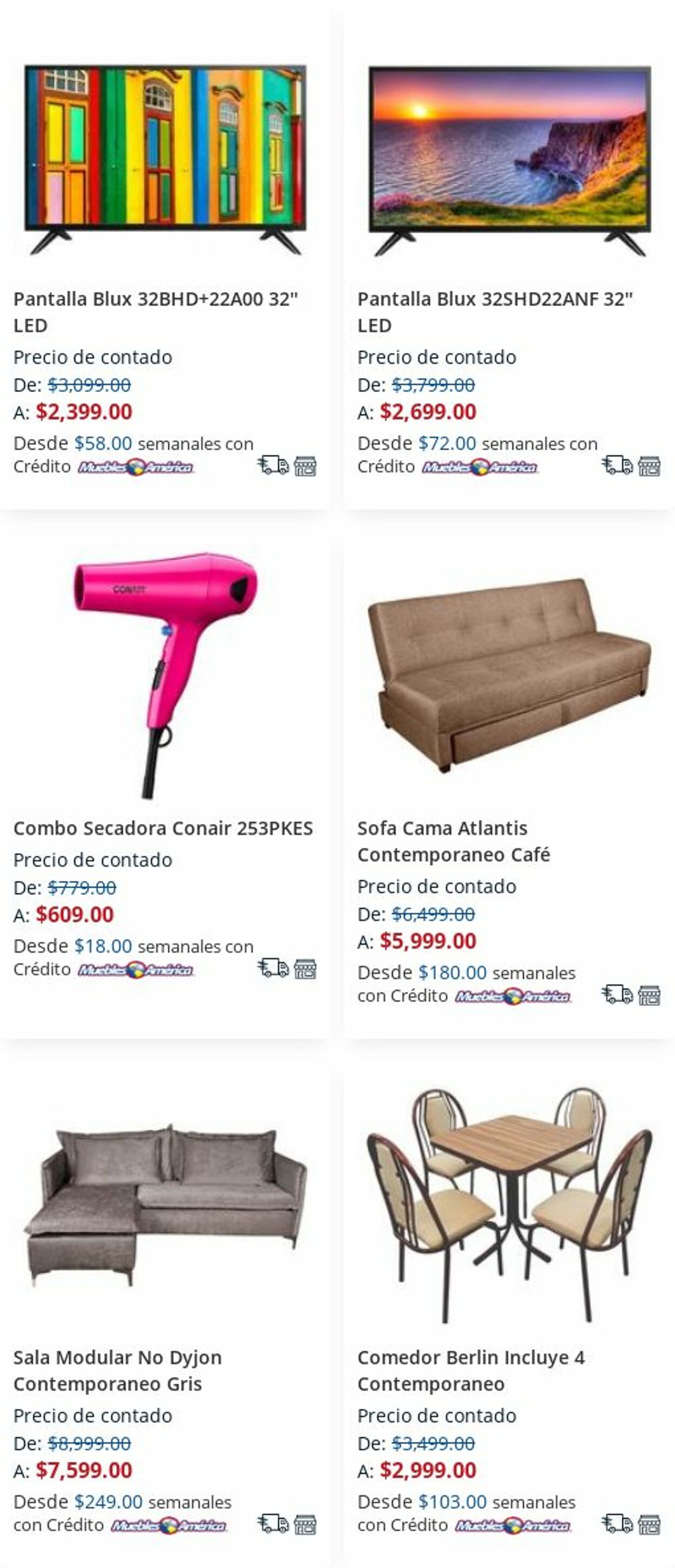 Catálogo Muebles America 25.09.2023 - 01.10.2023