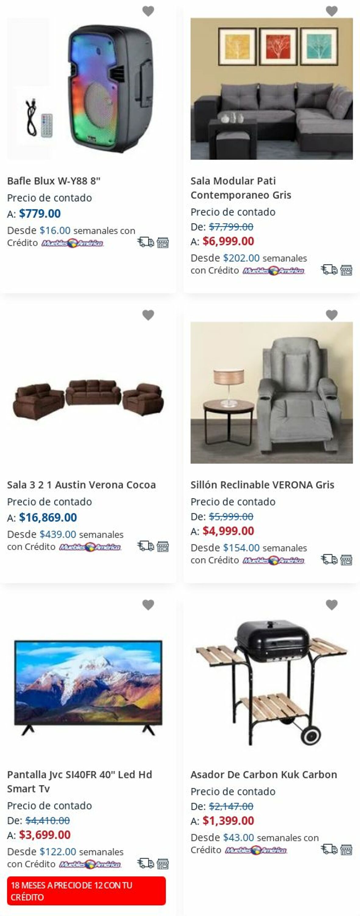 Catálogo Muebles America 11.11.2024 - 17.11.2024