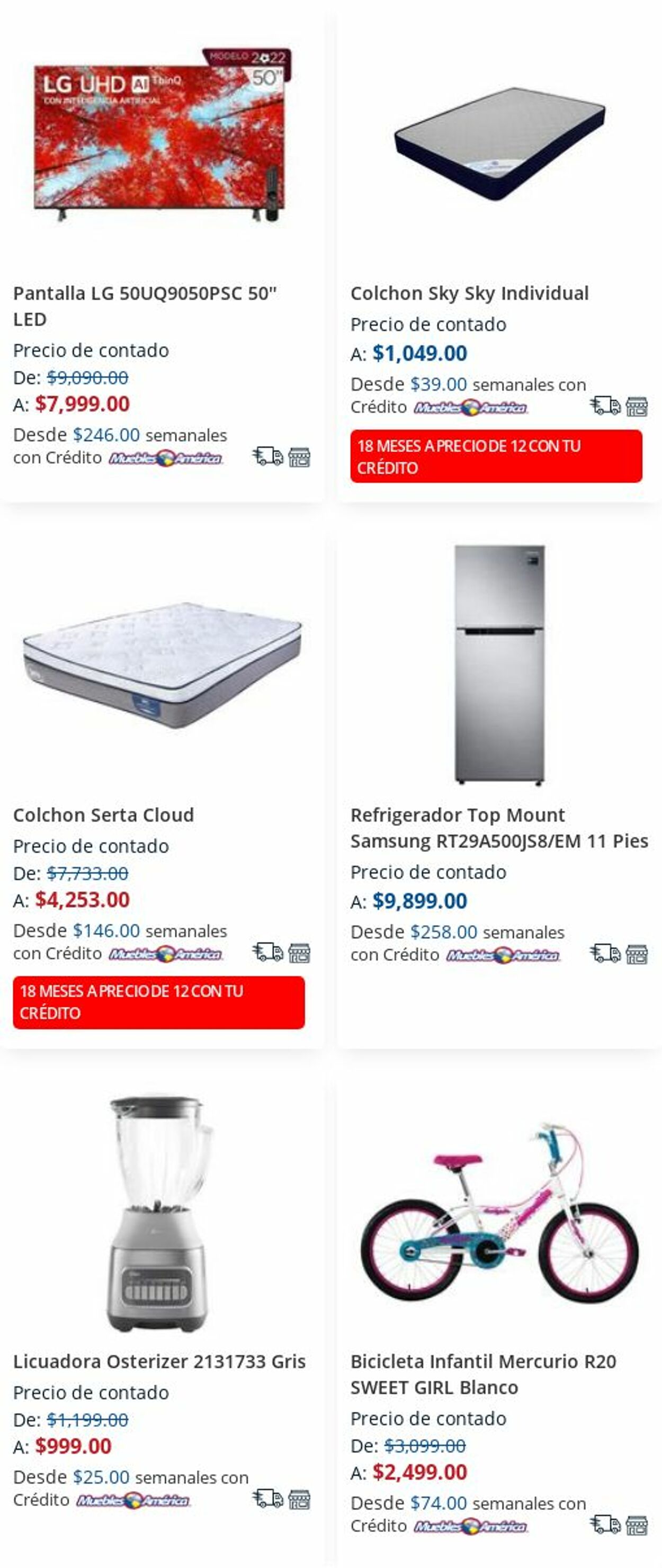 Catálogo Muebles America 30.10.2023 - 05.11.2023