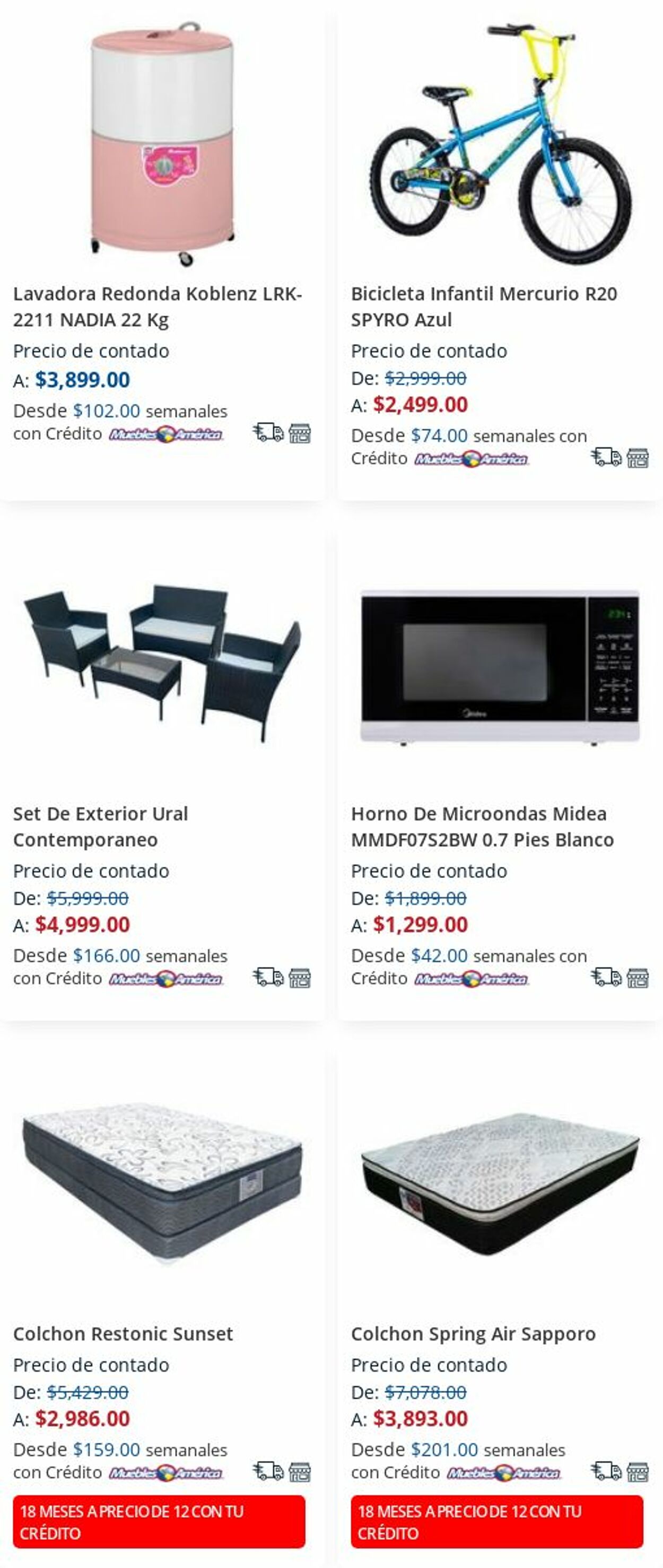 Catálogo Muebles America 30.10.2023 - 05.11.2023