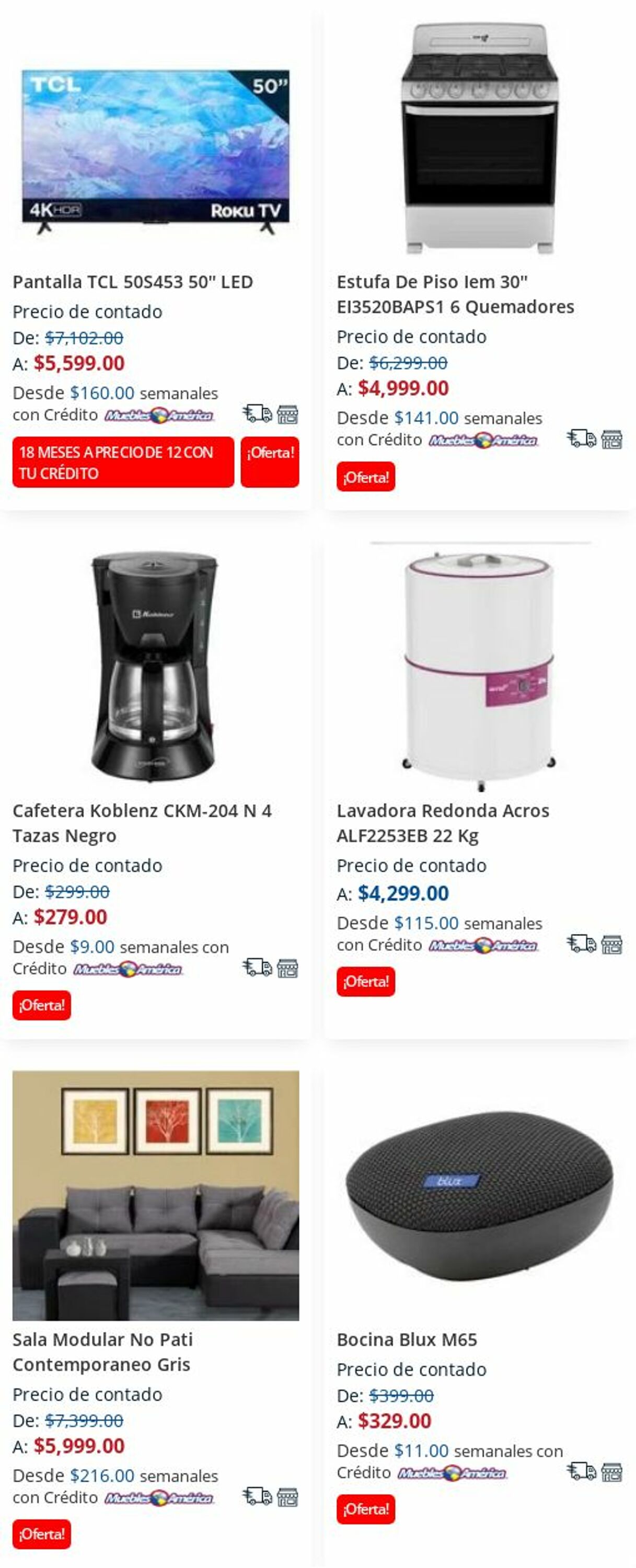 Catálogo Muebles America 04.12.2023 - 31.12.2023