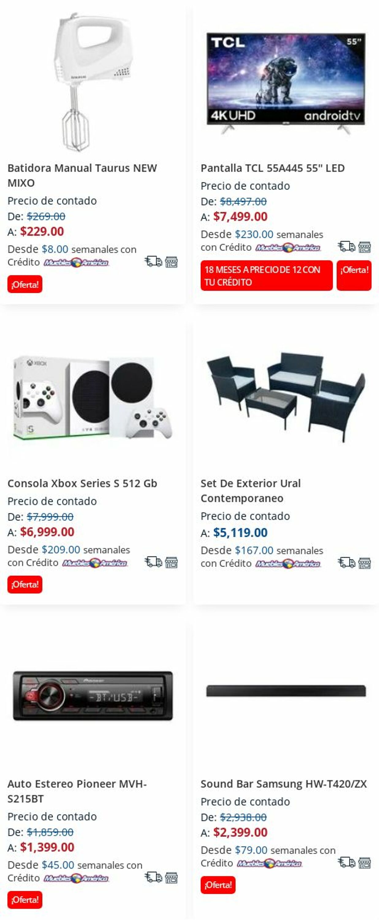 Catálogo Muebles America 04.12.2023 - 31.12.2023