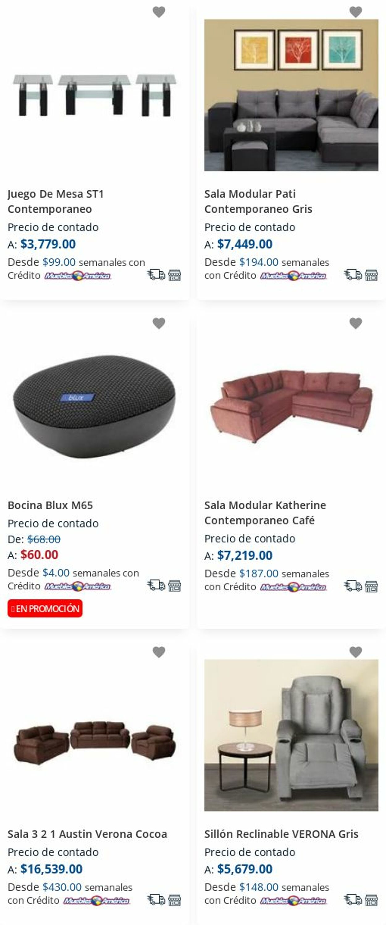 Catálogo Muebles America 29.07.2024 - 04.08.2024