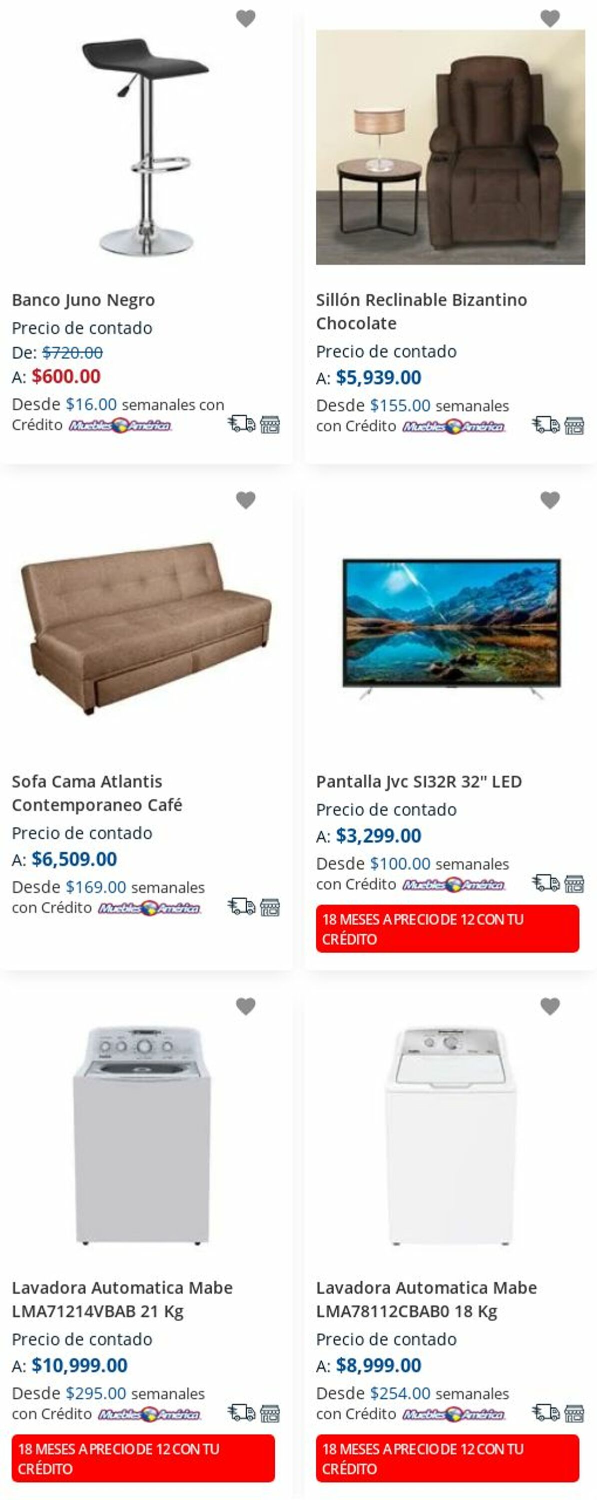 Catálogo Muebles America 14.10.2024 - 20.10.2024