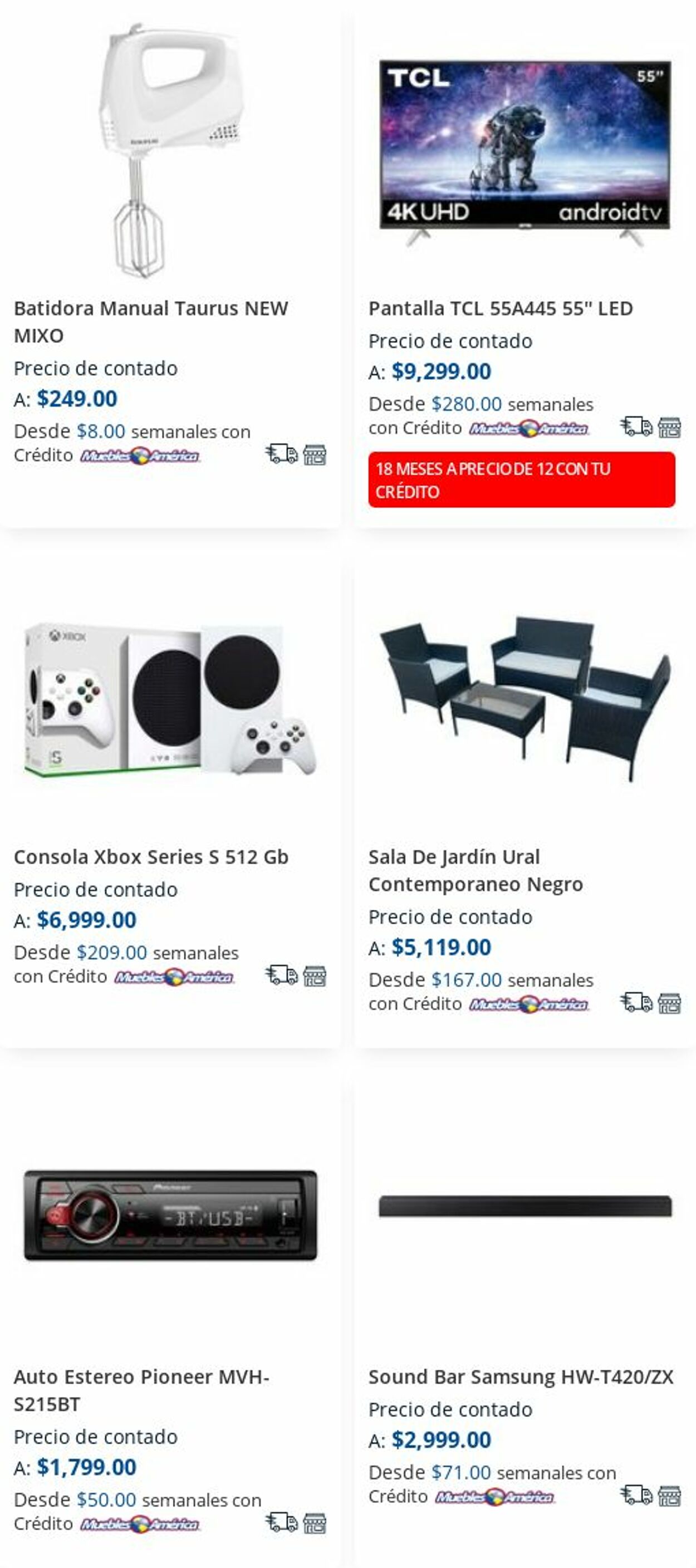 Catálogo Muebles America 12.02.2024 - 18.02.2024