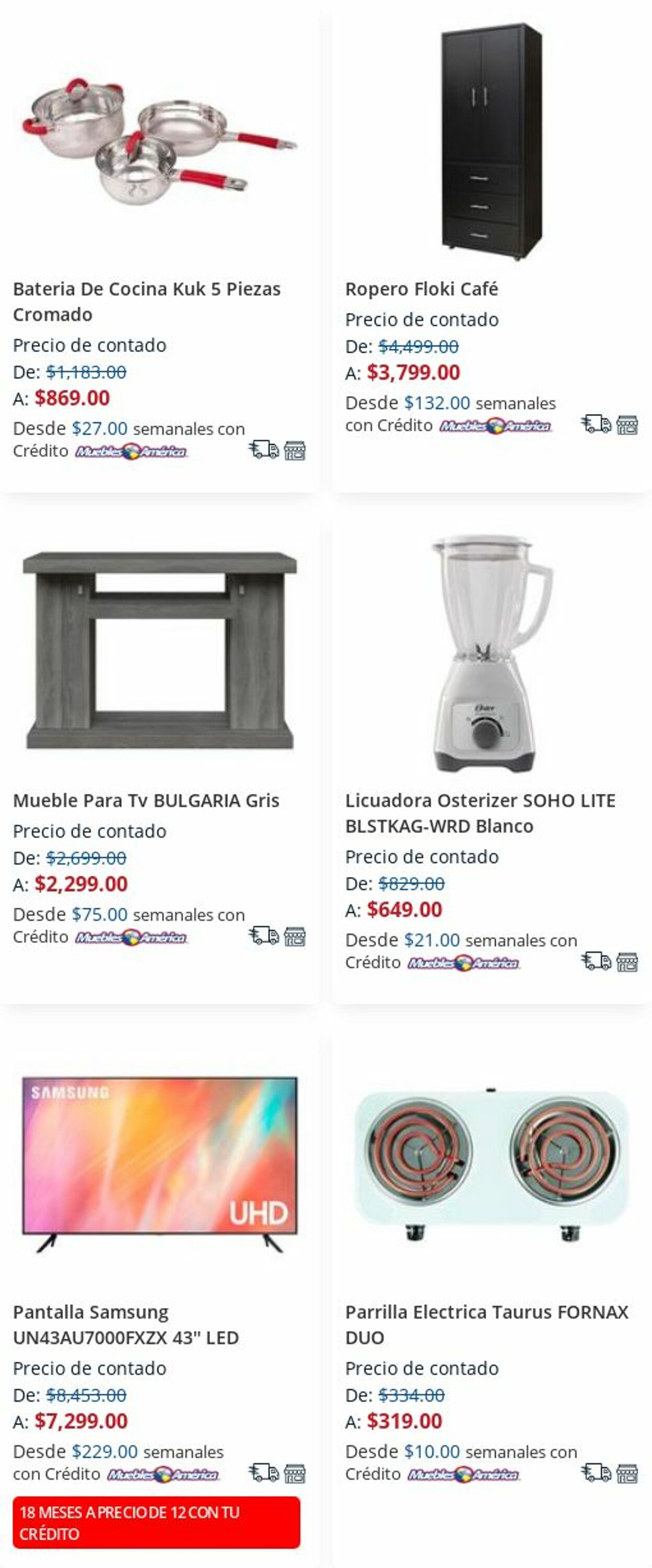 Catálogo Muebles America 09.10.2023 - 15.10.2023