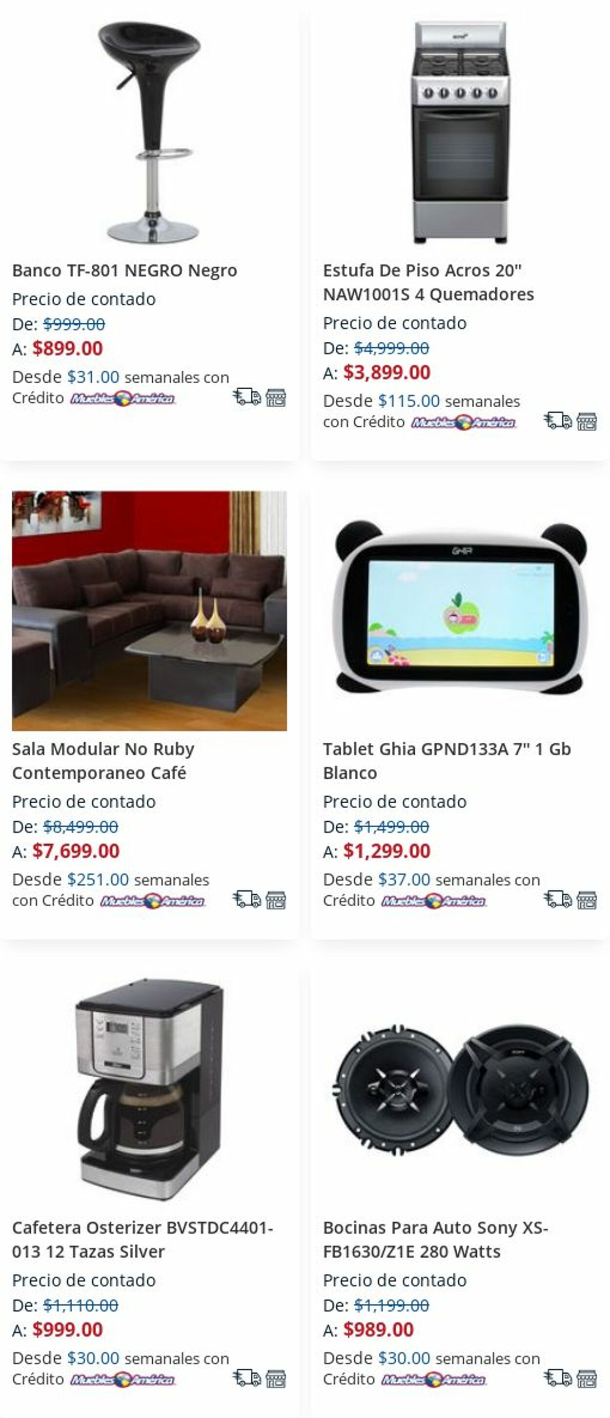 Catálogo Muebles America 09.10.2023 - 15.10.2023