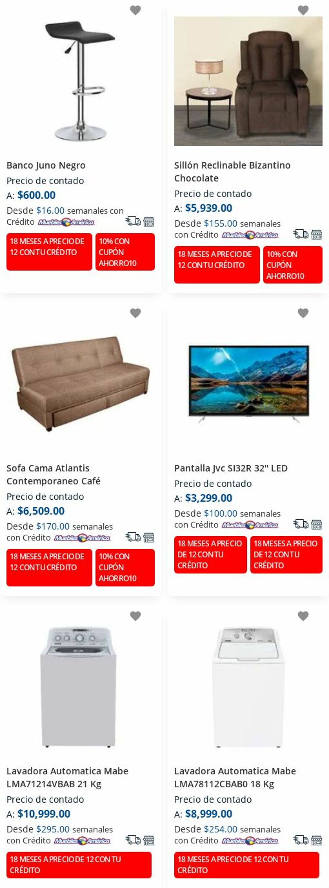 Catálogo Muebles America 30.09.2024 - 06.10.2024