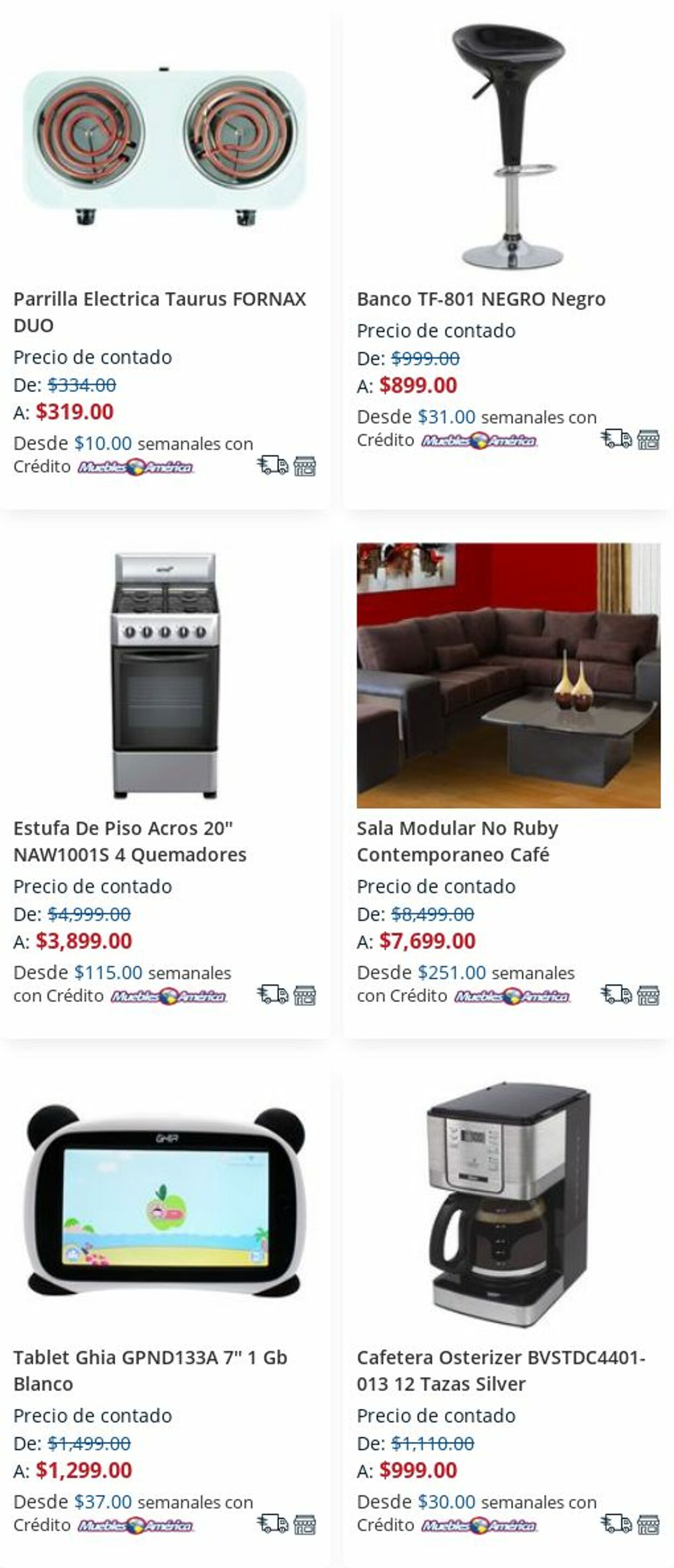 Catálogo Muebles America 02.10.2023 - 08.10.2023