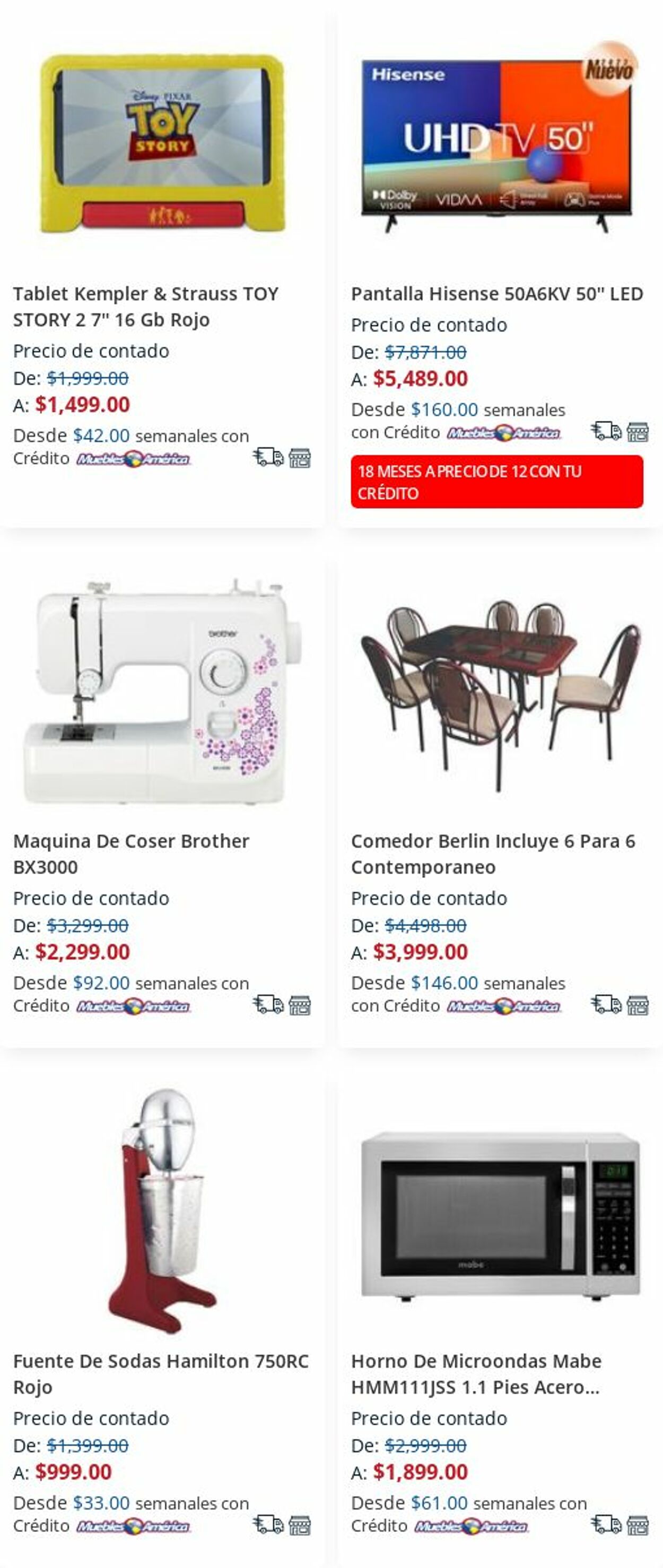 Catálogo Muebles America 20.11.2023 - 26.11.2023