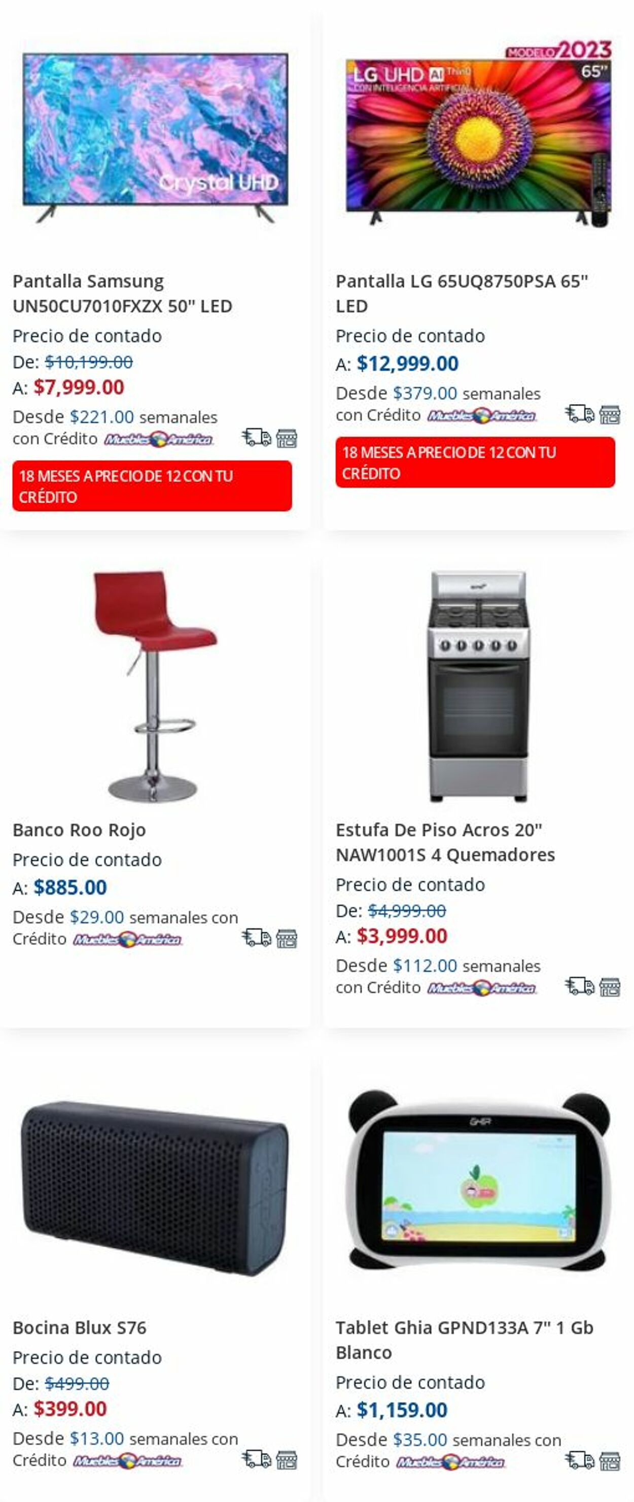 Catálogo Muebles America 11.12.2023 - 17.12.2023