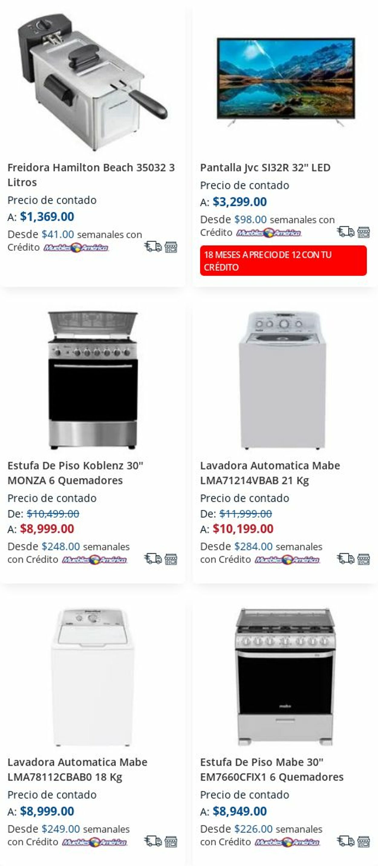 Catálogo Muebles America 18.12.2023 - 24.12.2023